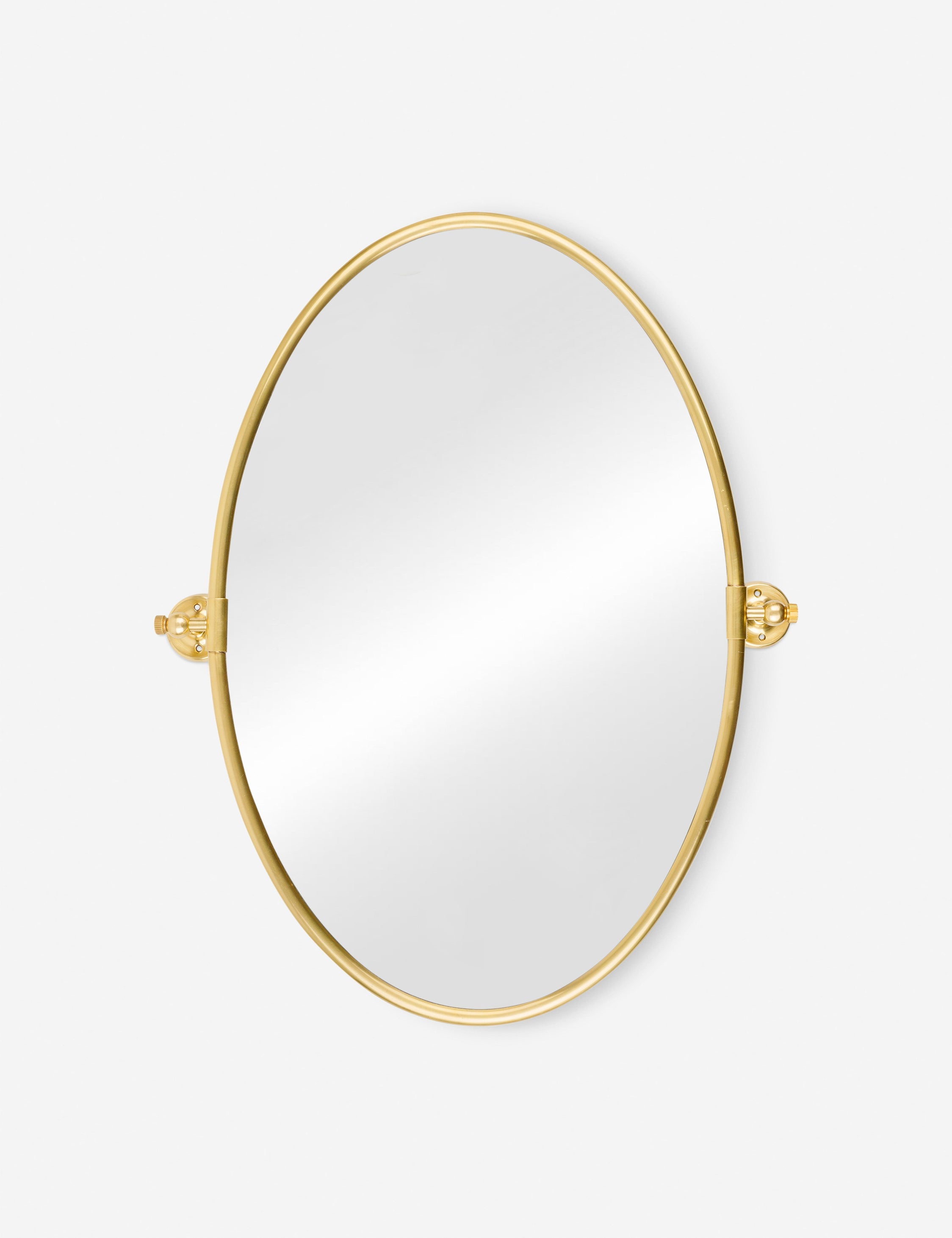Lulu and Georgia Caferro Oval Mirror