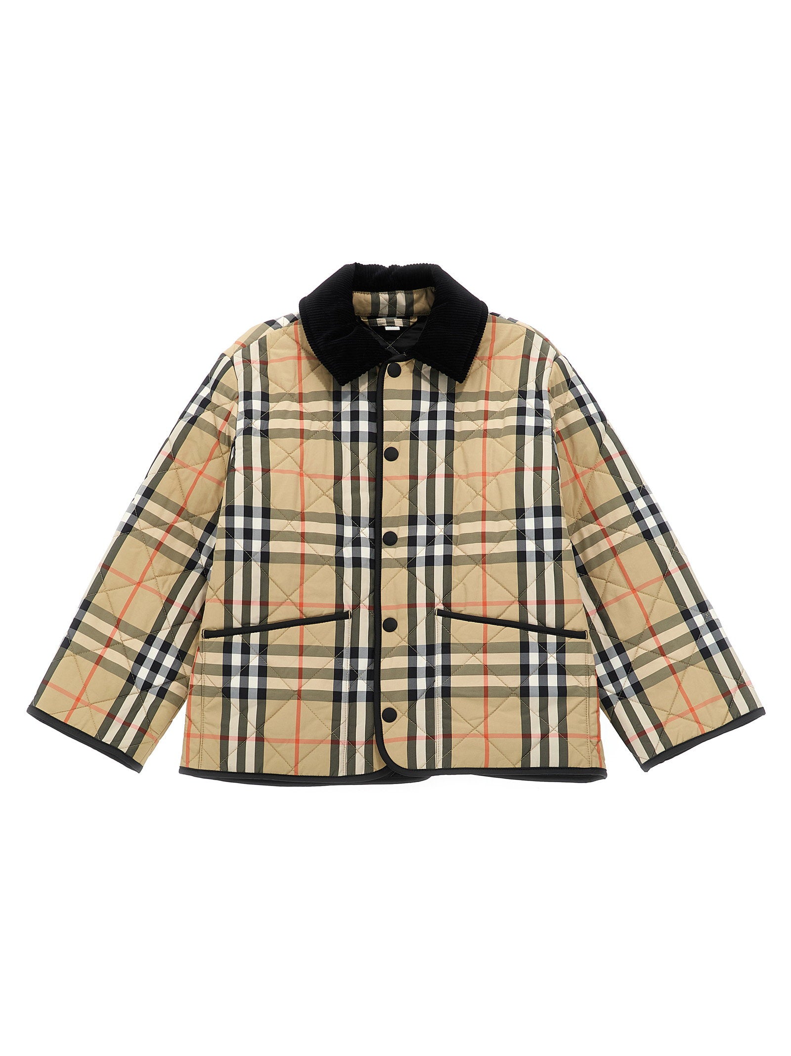 Burberry Milo Check Jacket – 100% polyamide