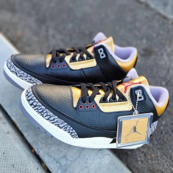 Kicks Machine Air Jordan 3 Cement Gold Sale - view 4