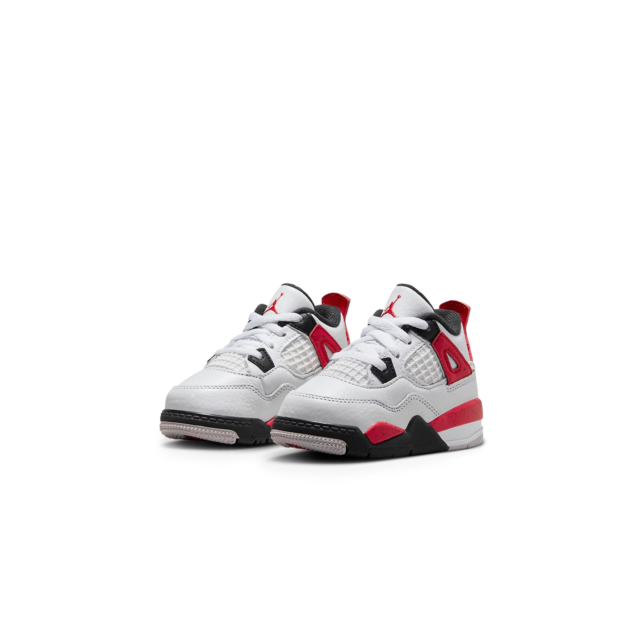 Air Jordan 4 Retro Red Cement (2023) (TD) – White - view 2