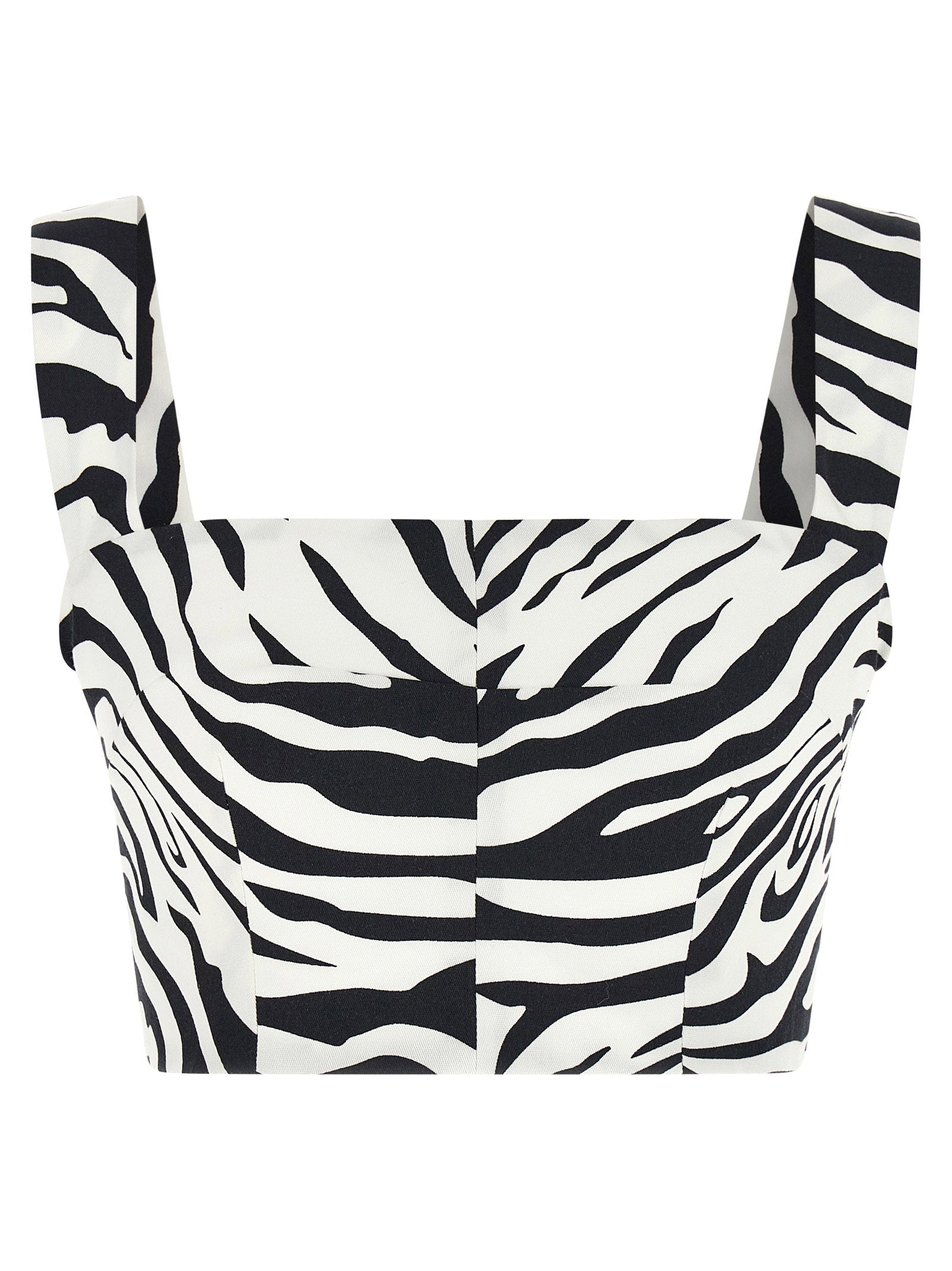 Dolce & gabbana t-shirts – Dolce & Gabbana Zebra Top – 97% cotton, 3% elastane