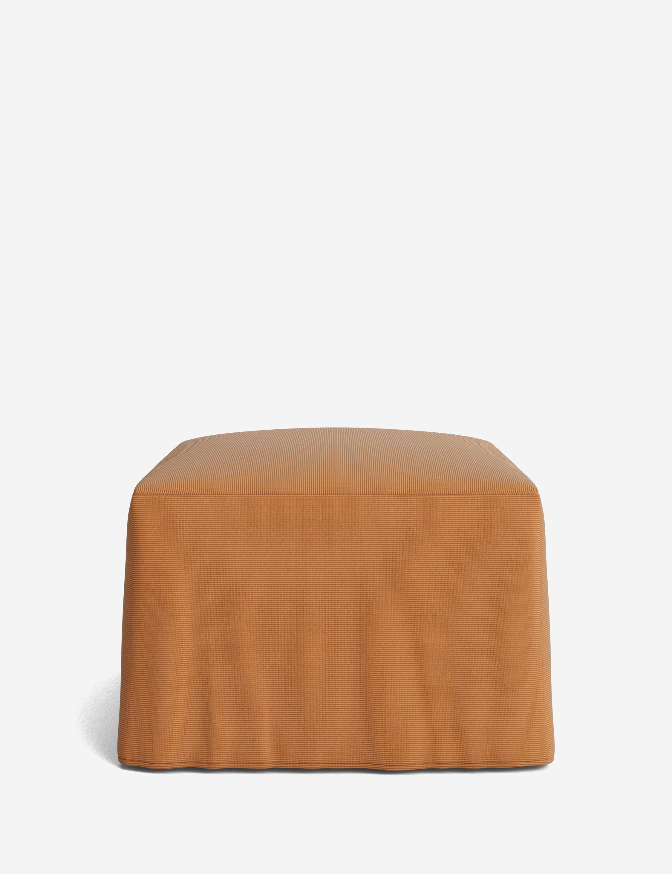 Lulu and Georgia Portola Slipcover Ottoman - view 201