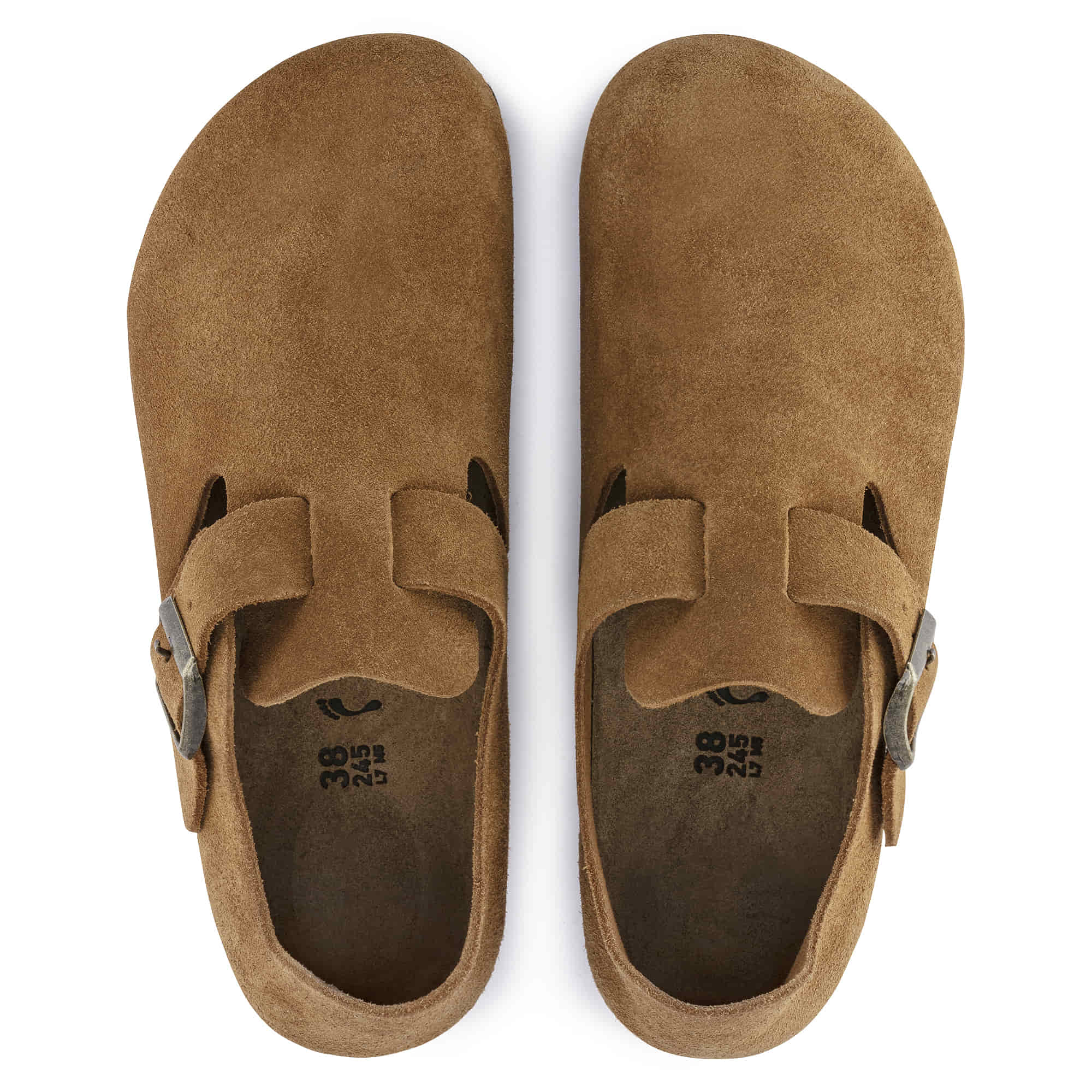 Birkenstock London Suede Leather – Brown Brown/Mink - view 2