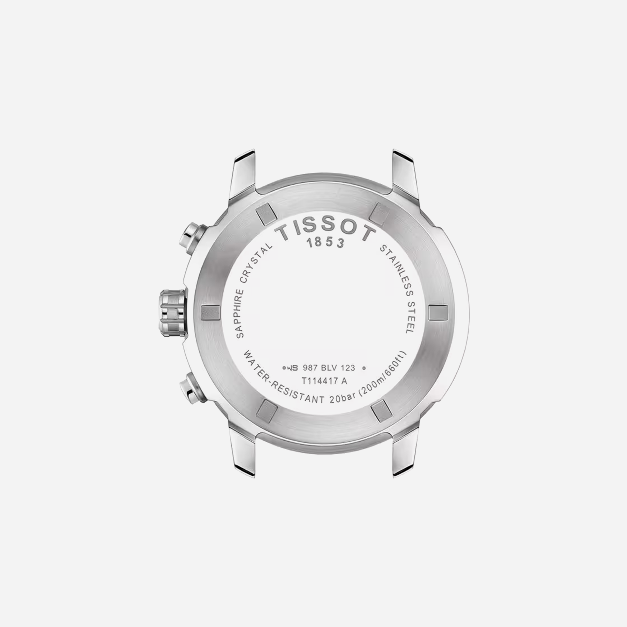 Tissot PRC 200 Chronograph Blue Dial Stainless Steel Bracelet 42mm - view 2