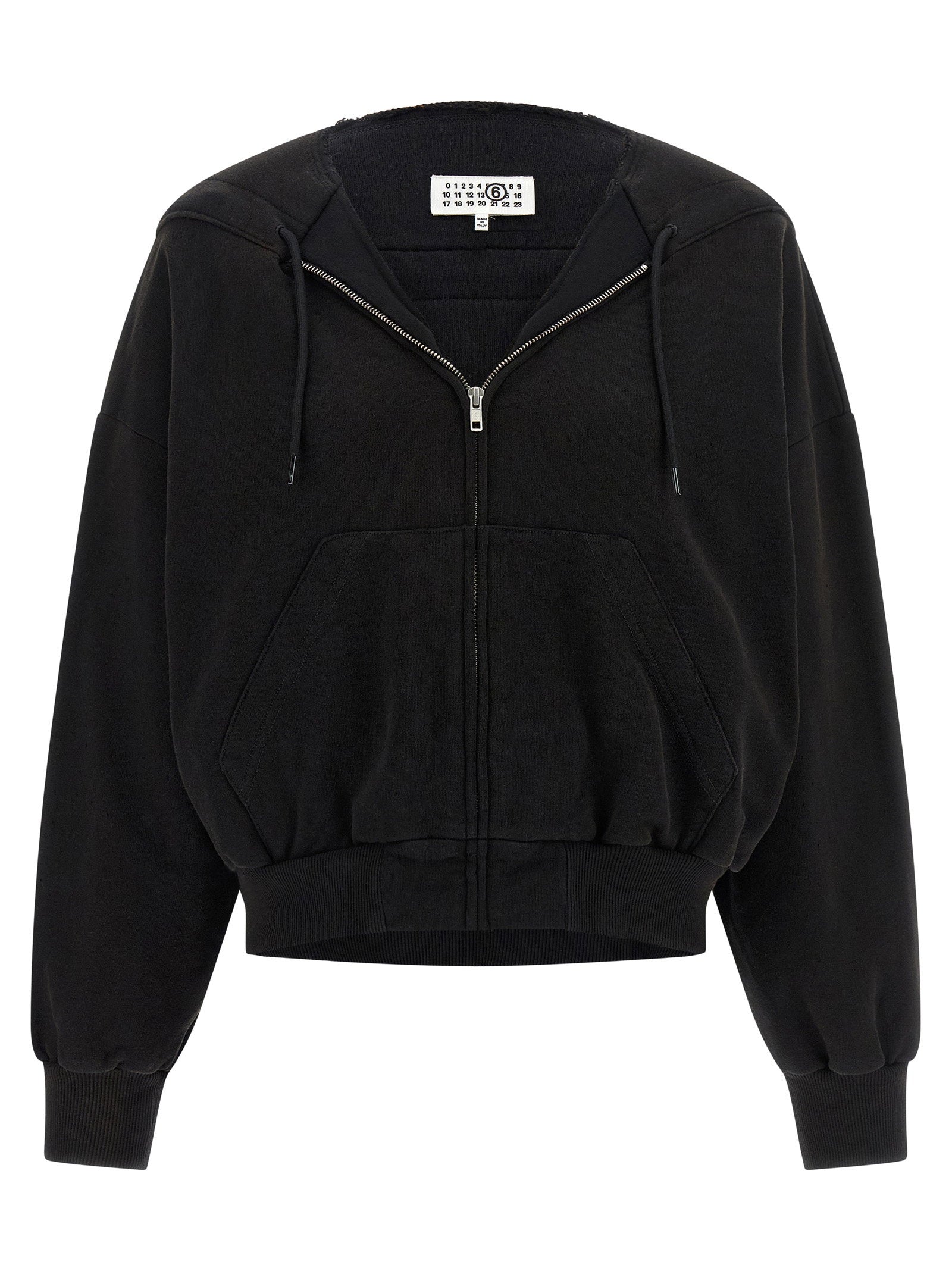 Mm6 Maison Margiela Trompe Loeil Hoodie – 100% cotton