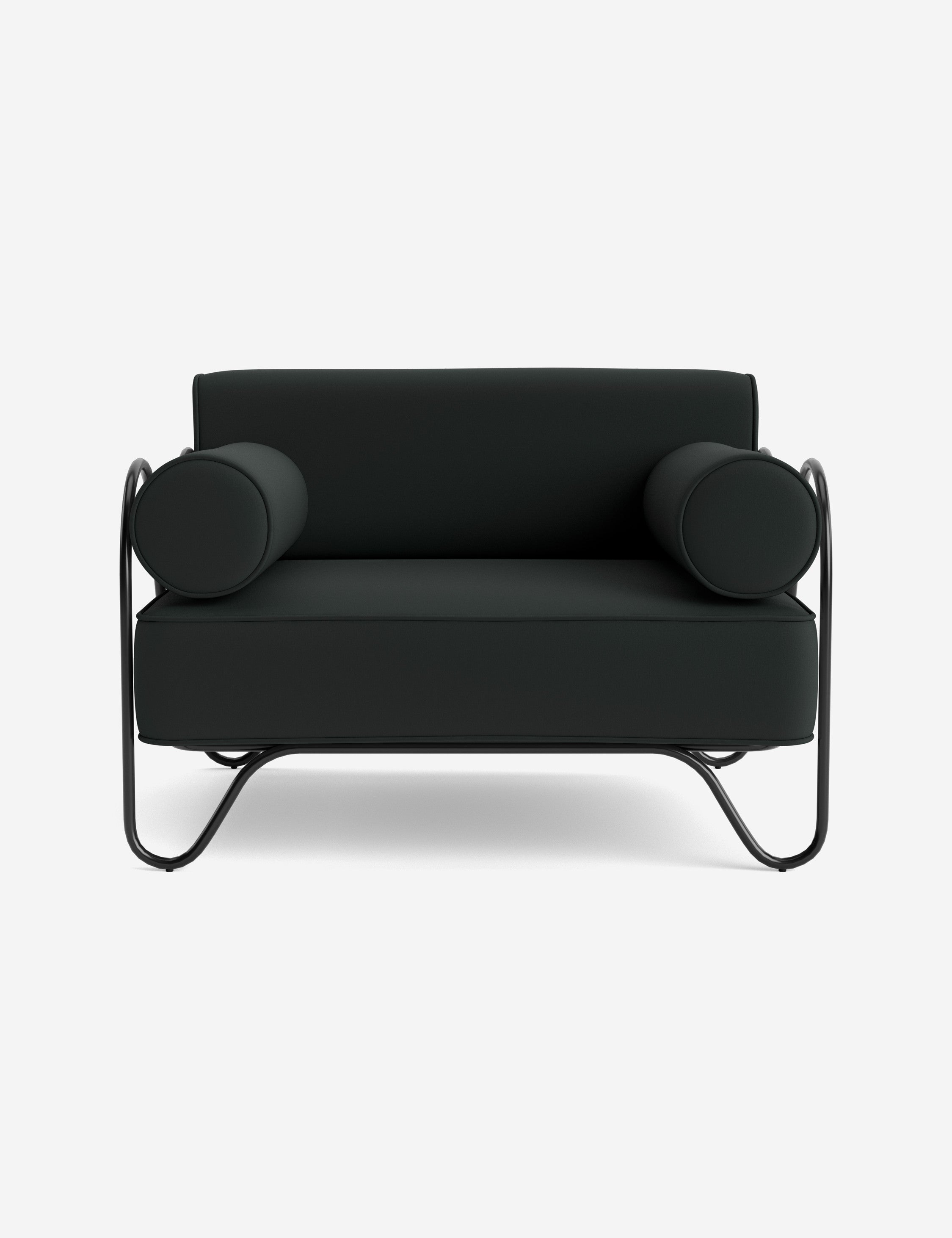 Lulu and Georgia Peggy Outdoor Accent Chair Cushion by Sarah Sherman Samuel - view 6