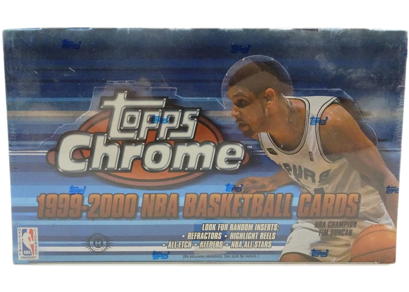 1999-00 Topps Chrome Basketball Hobby Box
