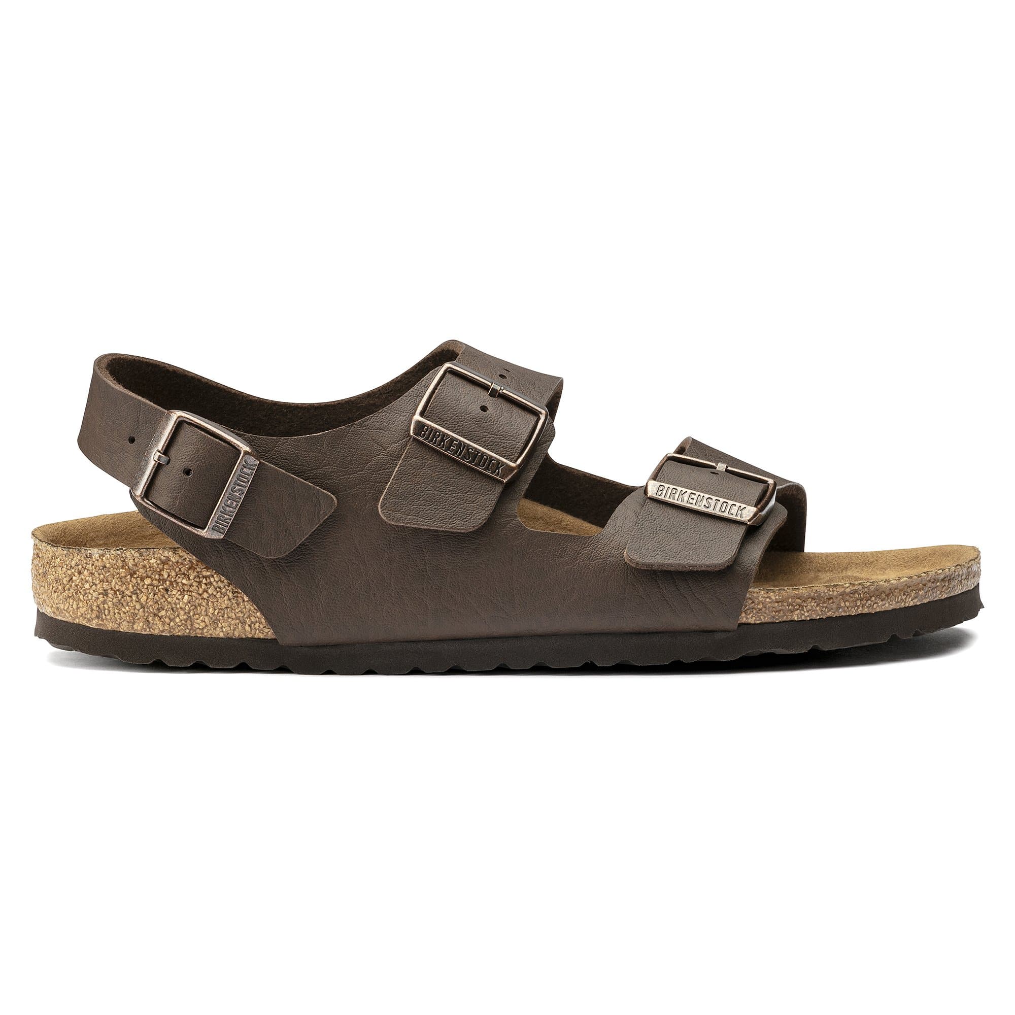 Birkenstock Milano Birko-Flor – Brown Brown/Saddle Matt Brown - view 4