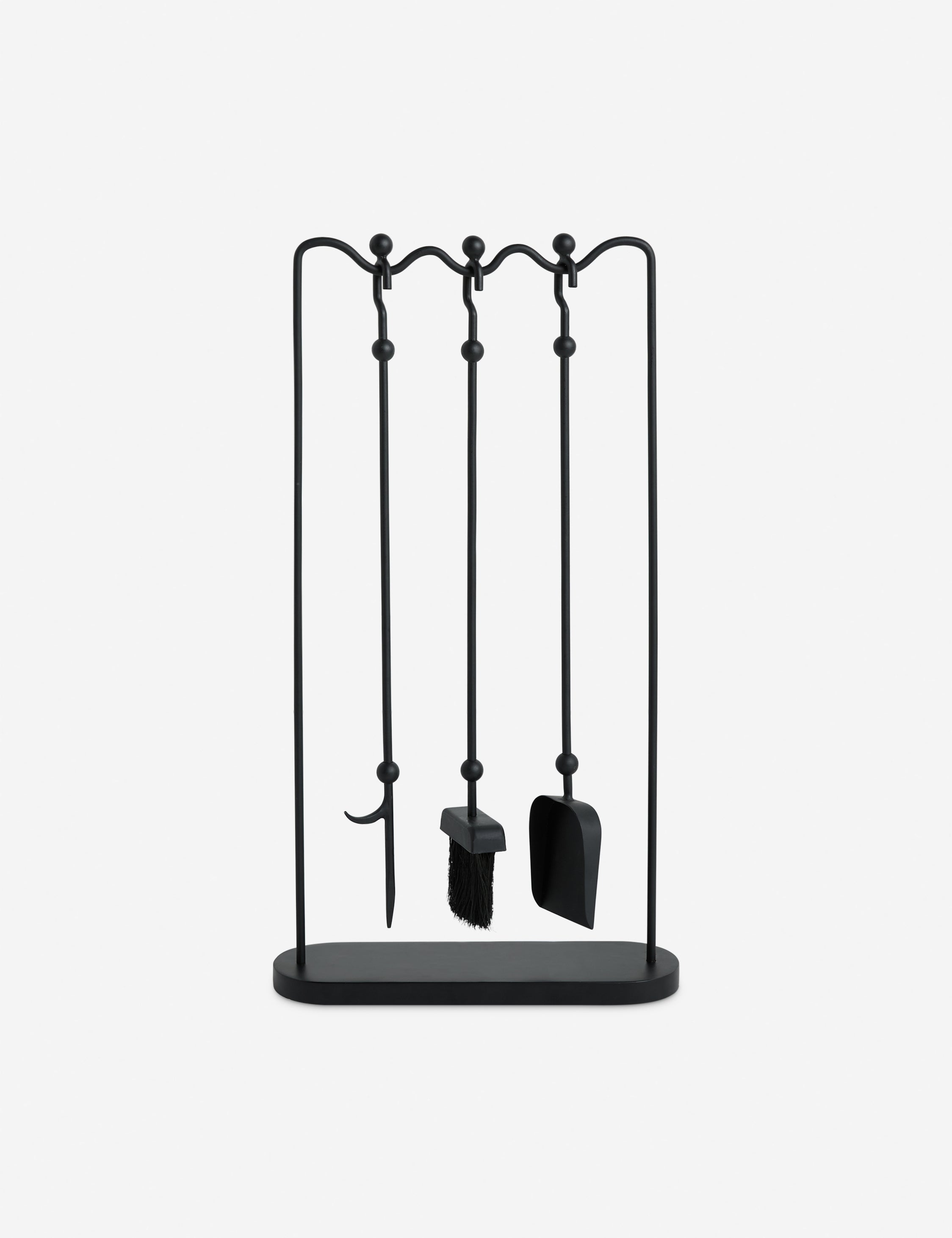 Lulu and Georgia Este Fireplace Tools by Sarah Sherman Samuel