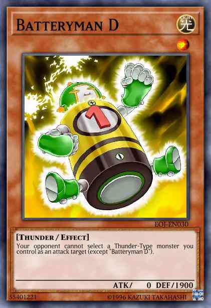 Yu-Gi-Oh! Batteryman D - DR04-EN210 - Common - Unlimited