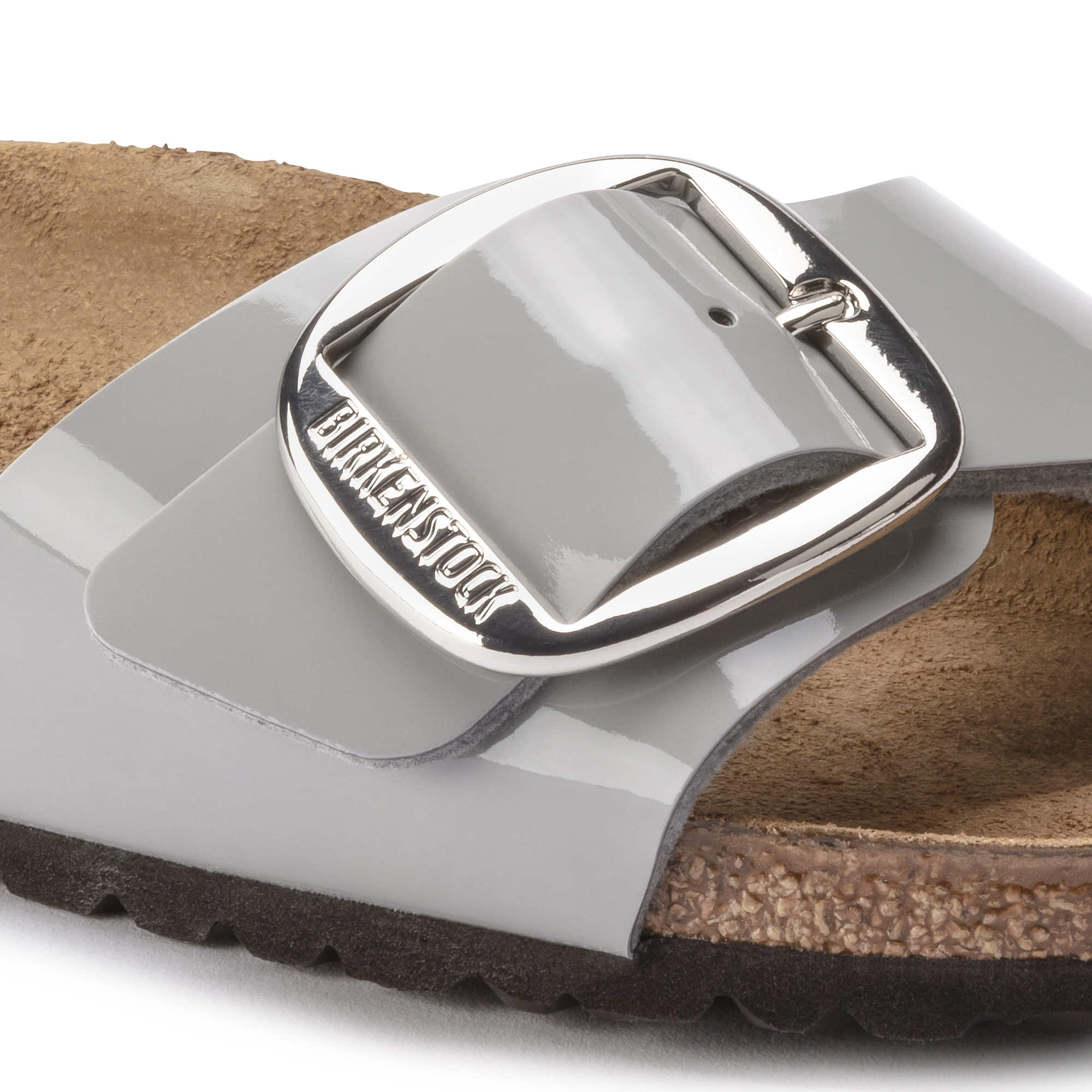 Birkenstock Madrid Big Buckle Birko-Flor Patent - view 5