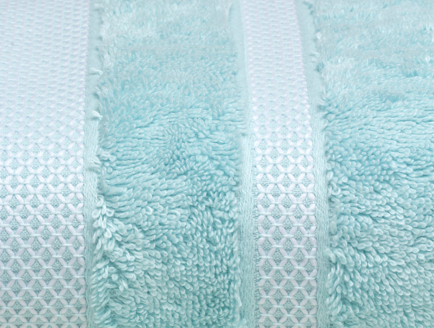Spaces India Aqua Green - Light Green 100% Cotton Bath Towel - Hygro By Spaces - view 4