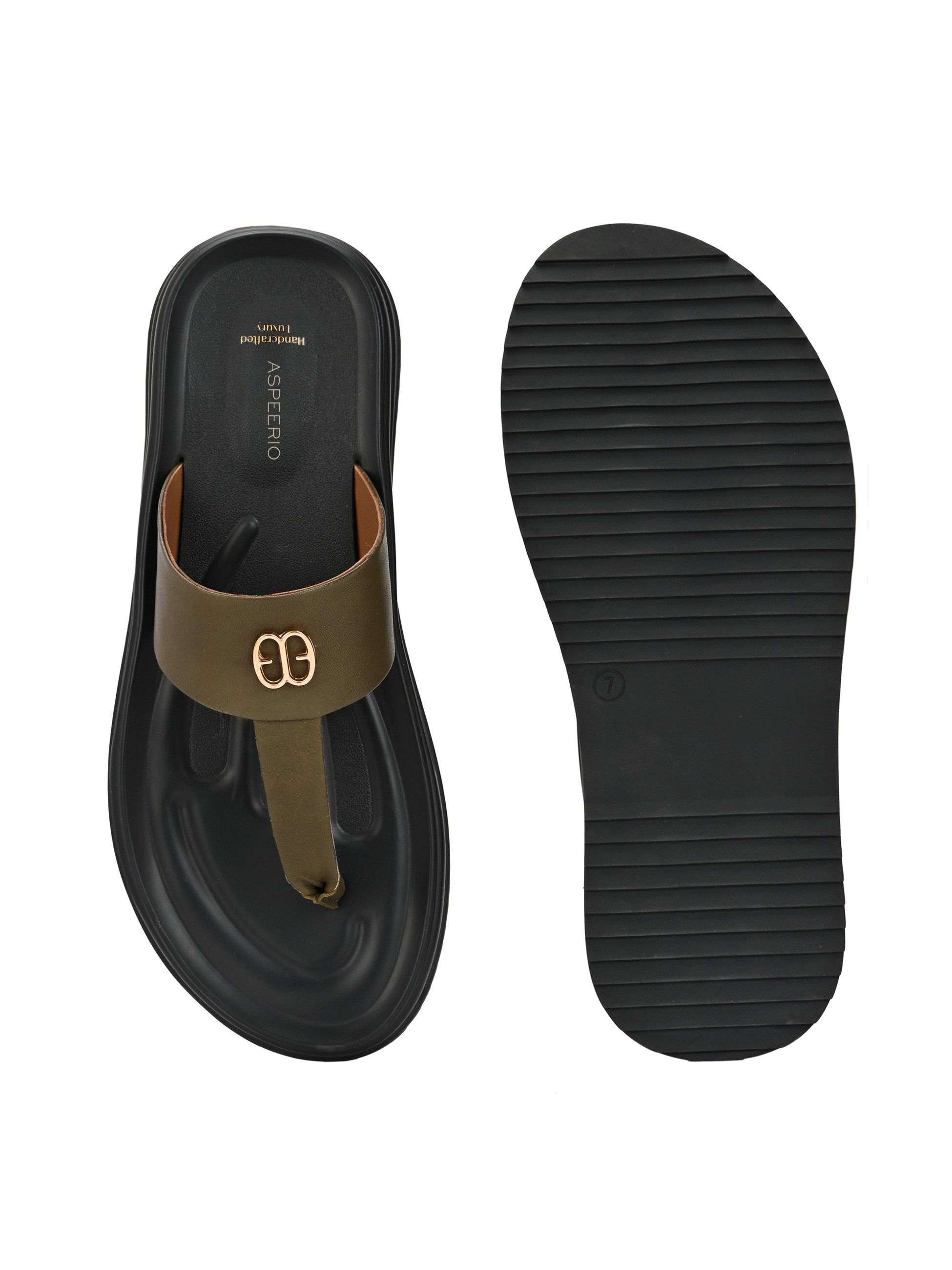 Egoss Shoes Comet Leather Slippers by Aspeerio - view 10