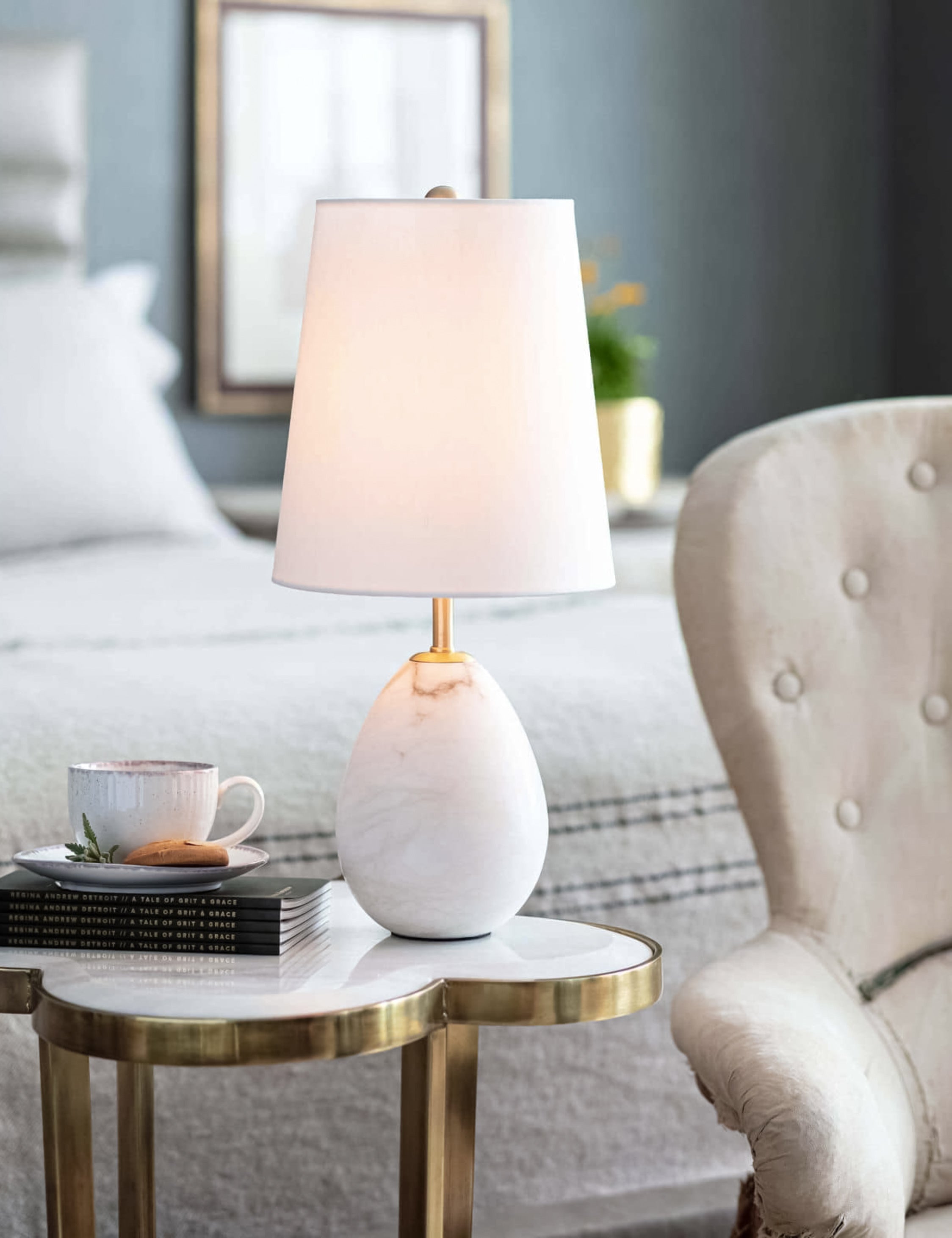 Lulu and Georgia Jared Mini Table Lamp by Regina Andrew - view 2