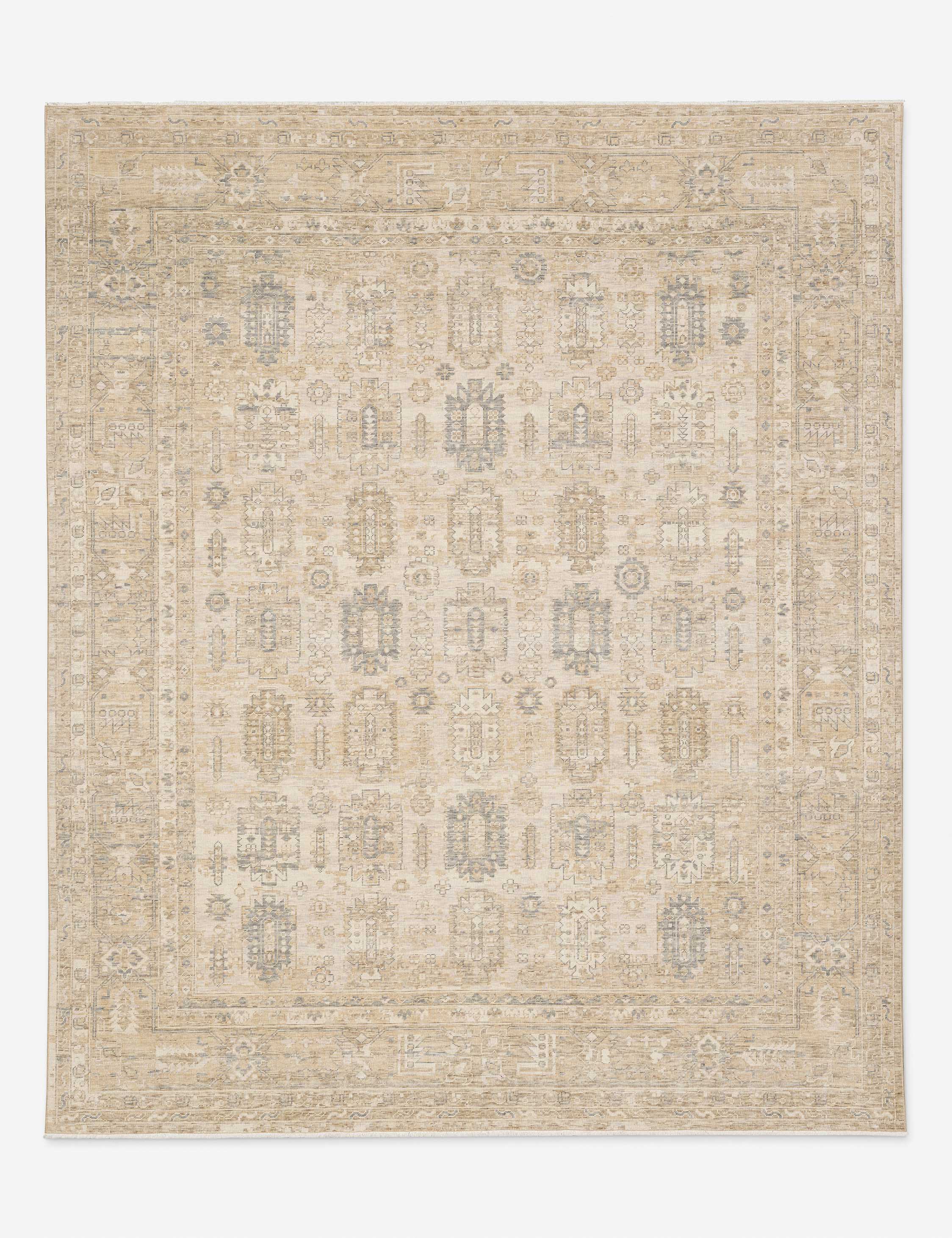 Lulu and Georgia Altin Hand-Knotted Wool Rug - view 2