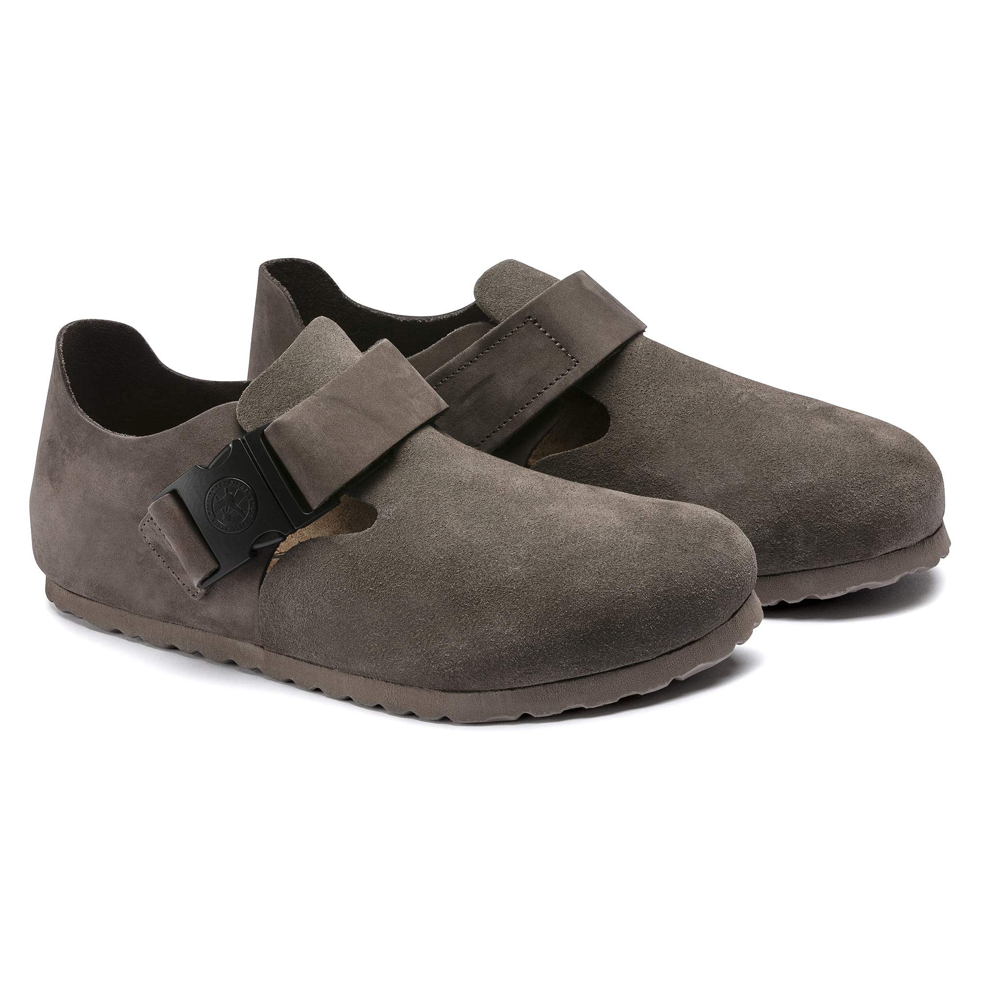 Birkenstock London Tech Suede Leather – Gray Gray/Gunmetal - view 3