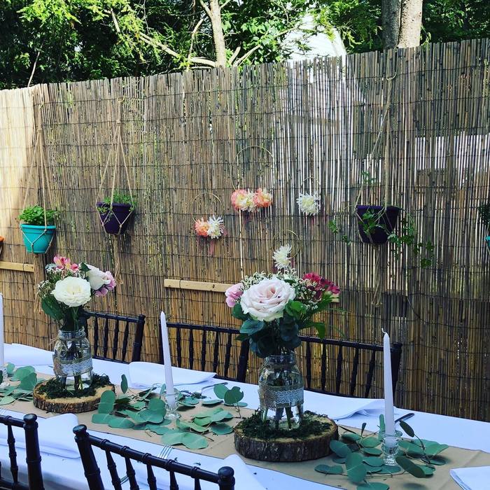 fiftyflowers.com Charming DIY Backyard Wedding - view 7