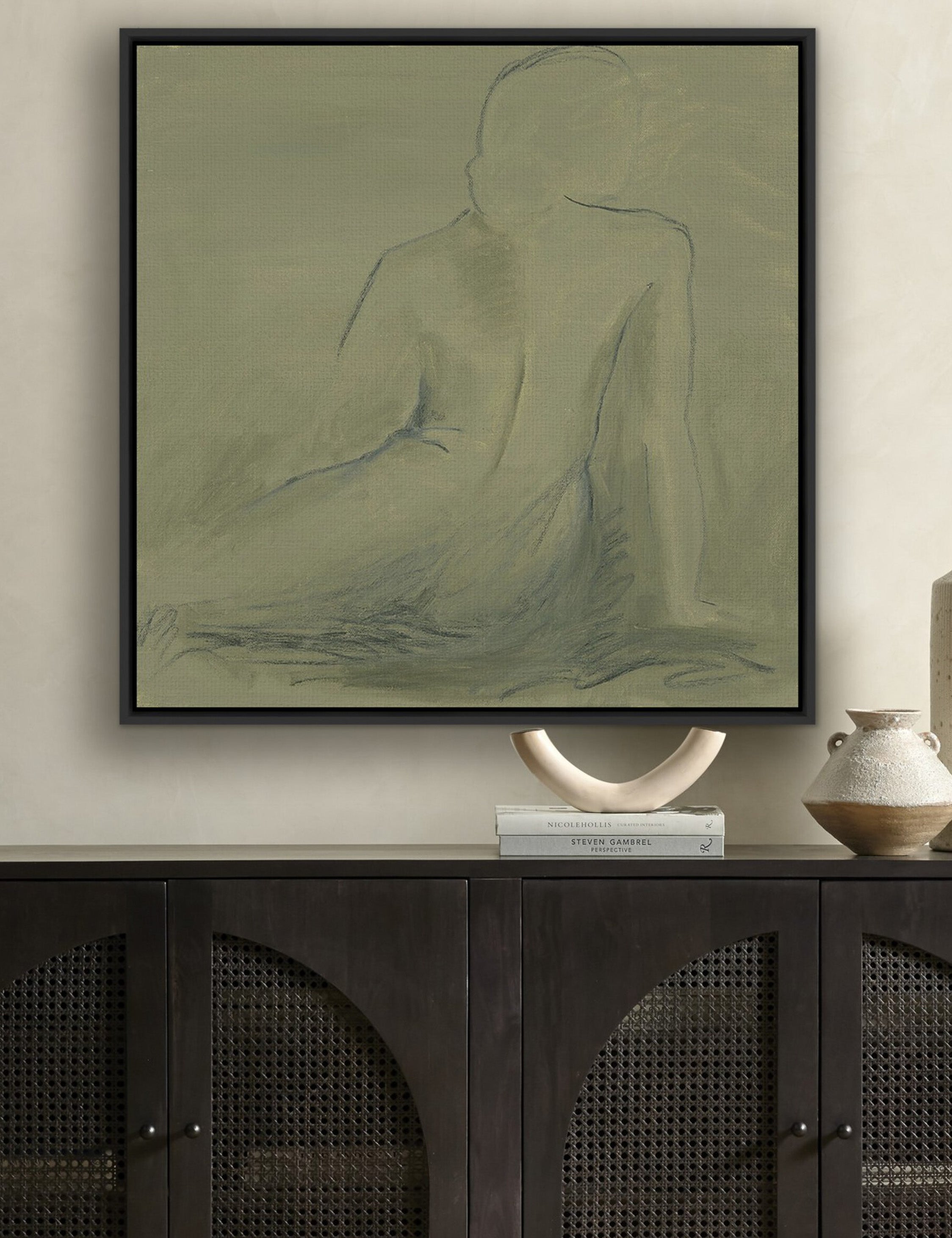 Lulu and Georgia Woman At Rest II Wall Art by Melody McMunn