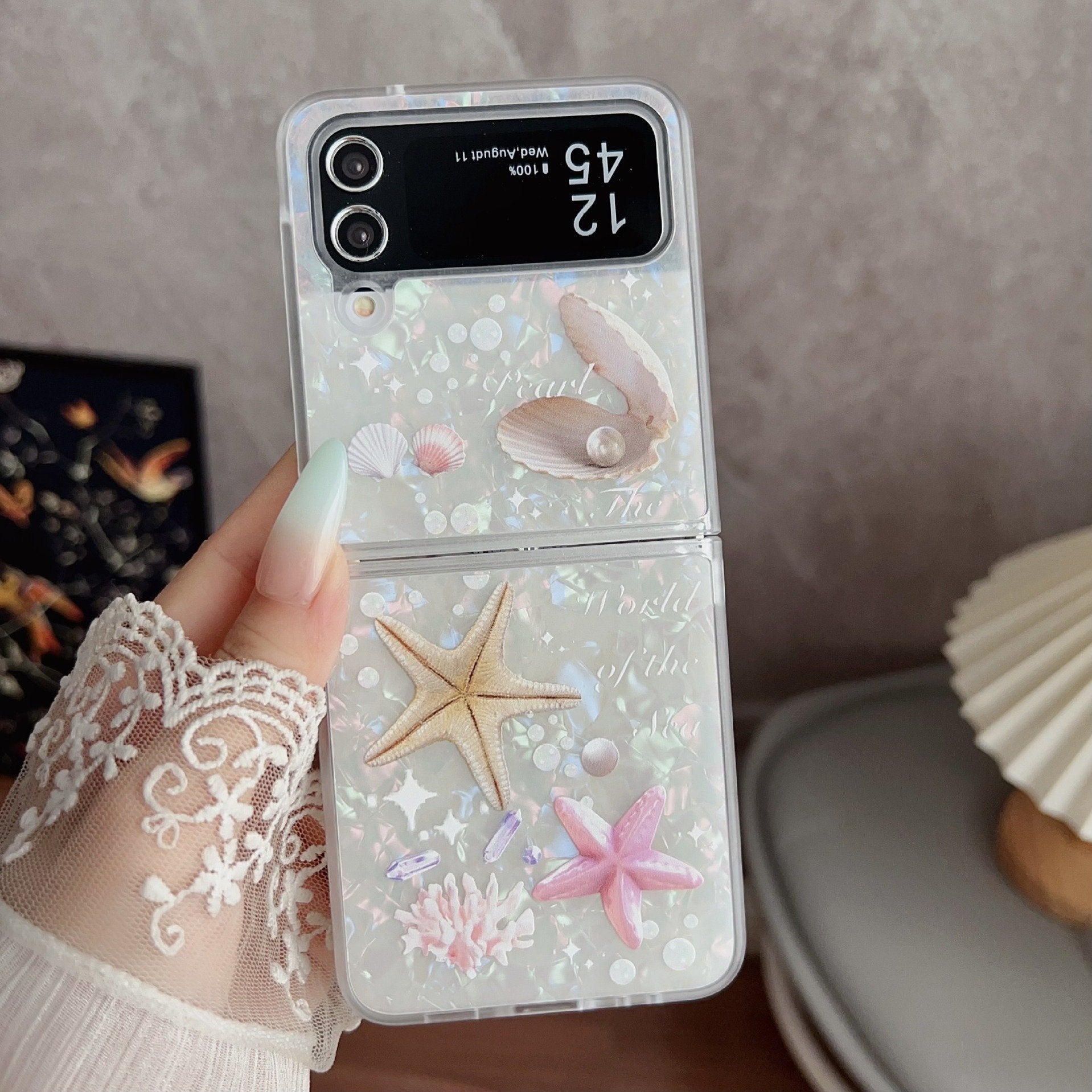 Peeperly Seaside Starfish Charm Shell Case - Samsung - view 7