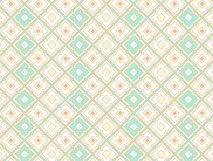 Spaces India Geometric Brook Green - Light Aqua 100% Cotton King Fitted Sheet - Dainty By Spaces-1065831 - view 6