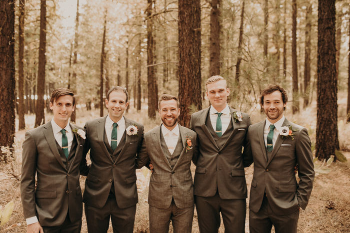 fiftyflowers.com A Woodland Boho Wedding - view 16