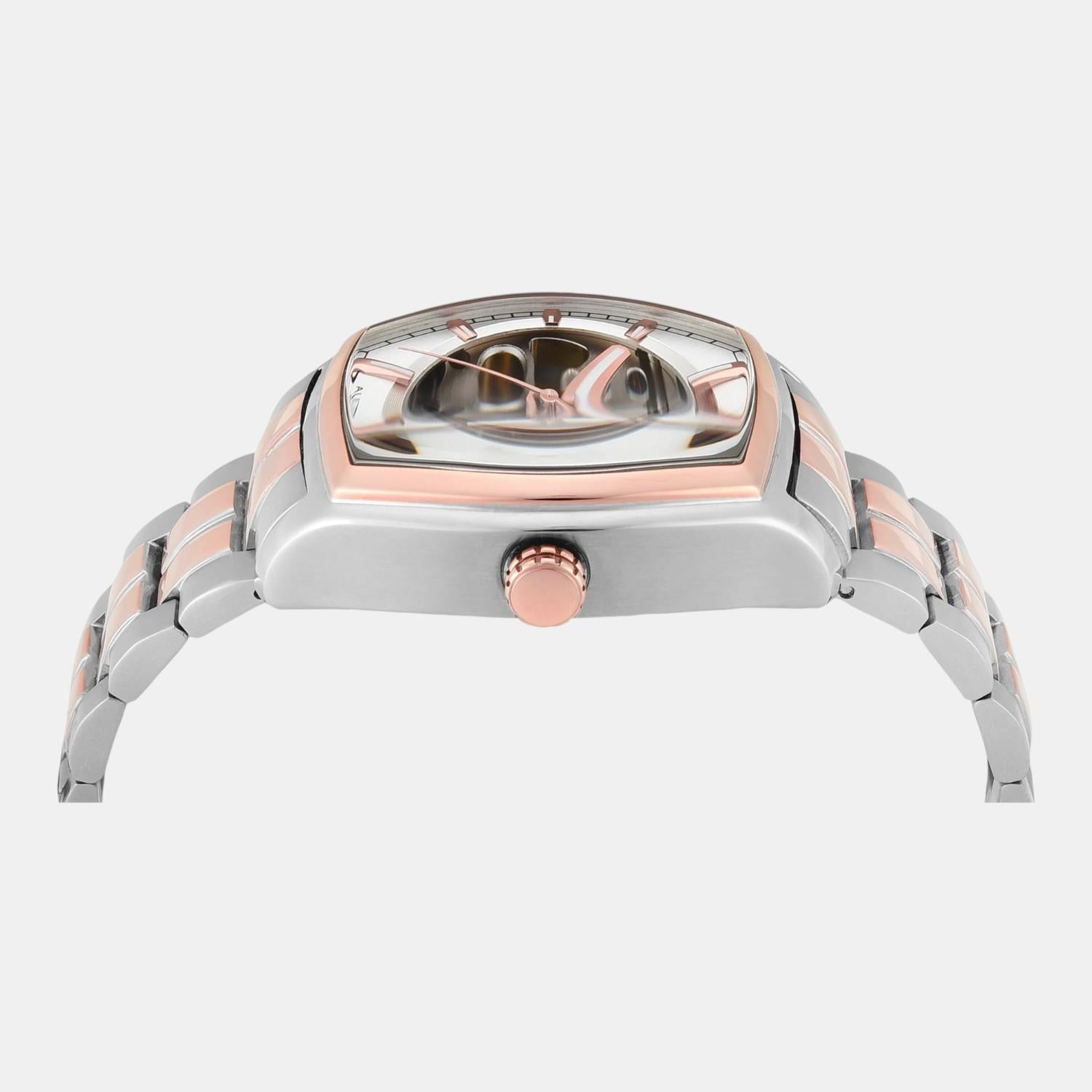 Timex Fashion Men Automatic Silver Dial Analog Stainless Steel Watch TWEG25903 - view 2