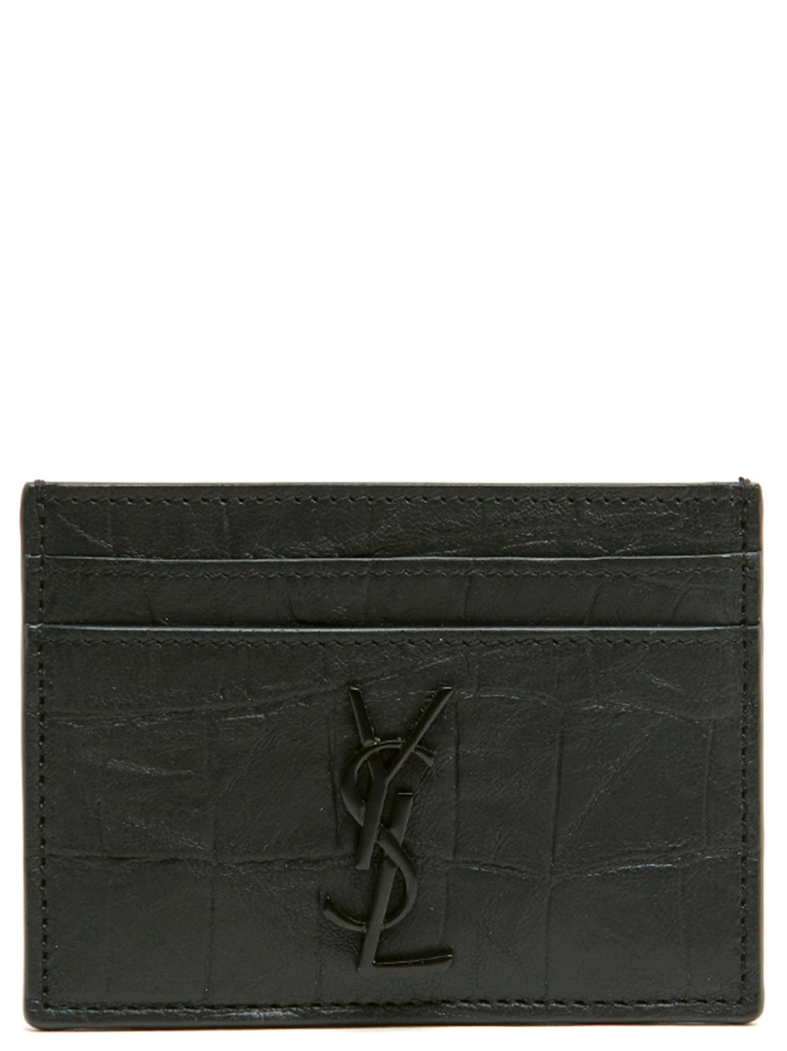 Saint Laurent Cassandre Card Holder – 100% sheepskin