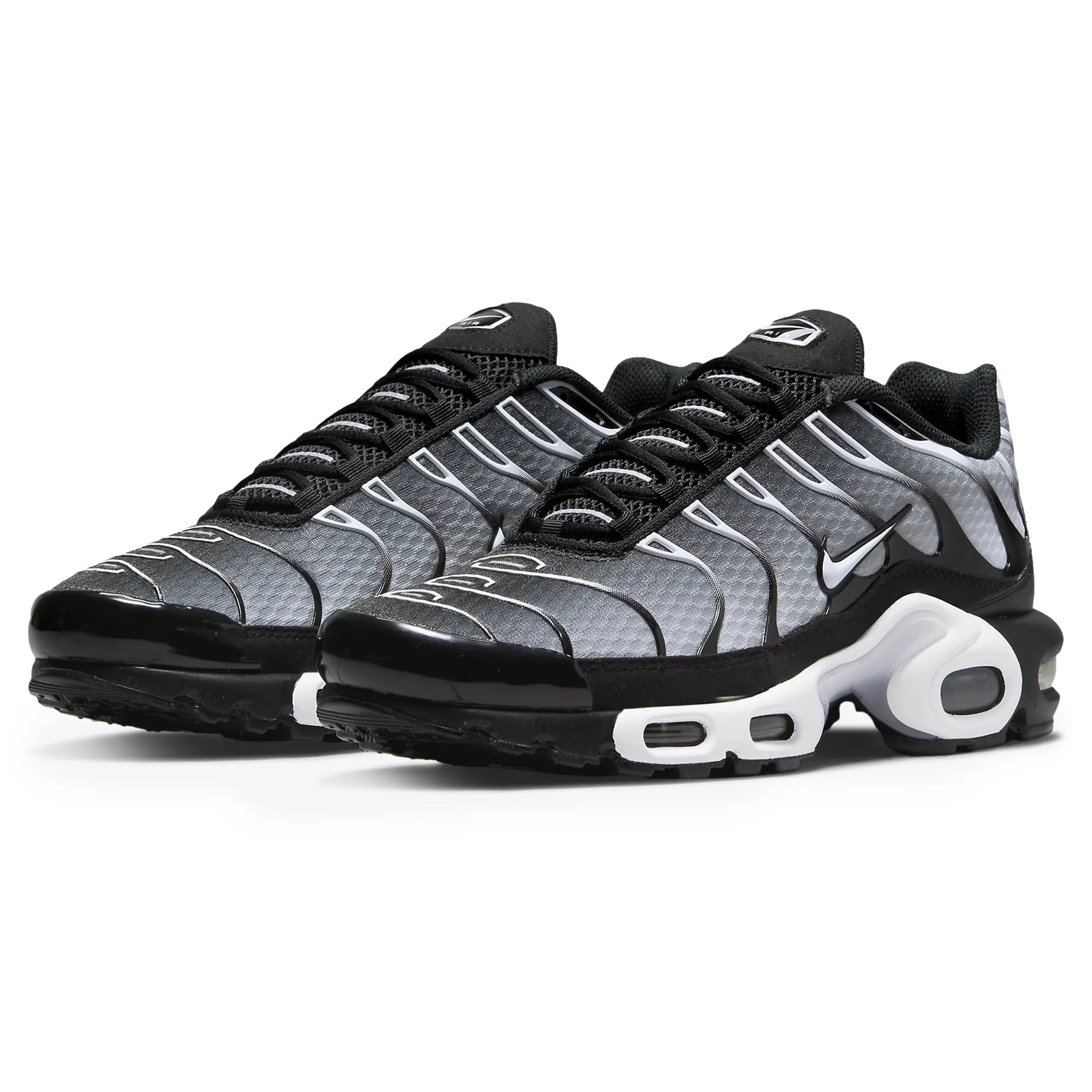 Nike TN Air Max Plus Black Metallic Silver - view 2
