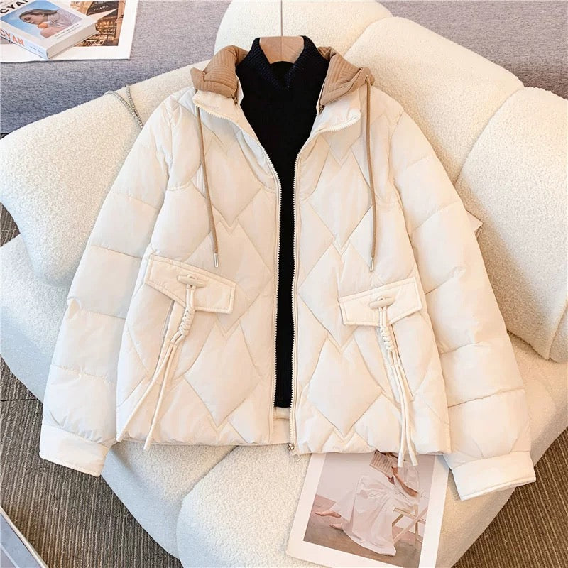 Alamode By Akanksha Brett Warm Parka Jacket – Lilac - view 4