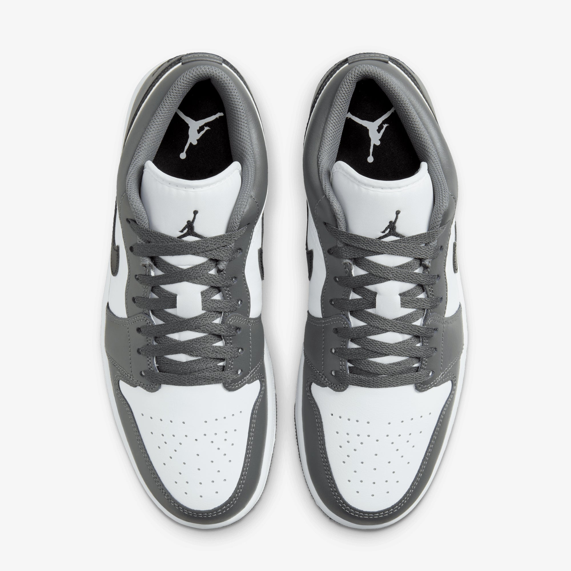 Jordan | Air Jordan 1 Low { White/black-iron Grey - view 2