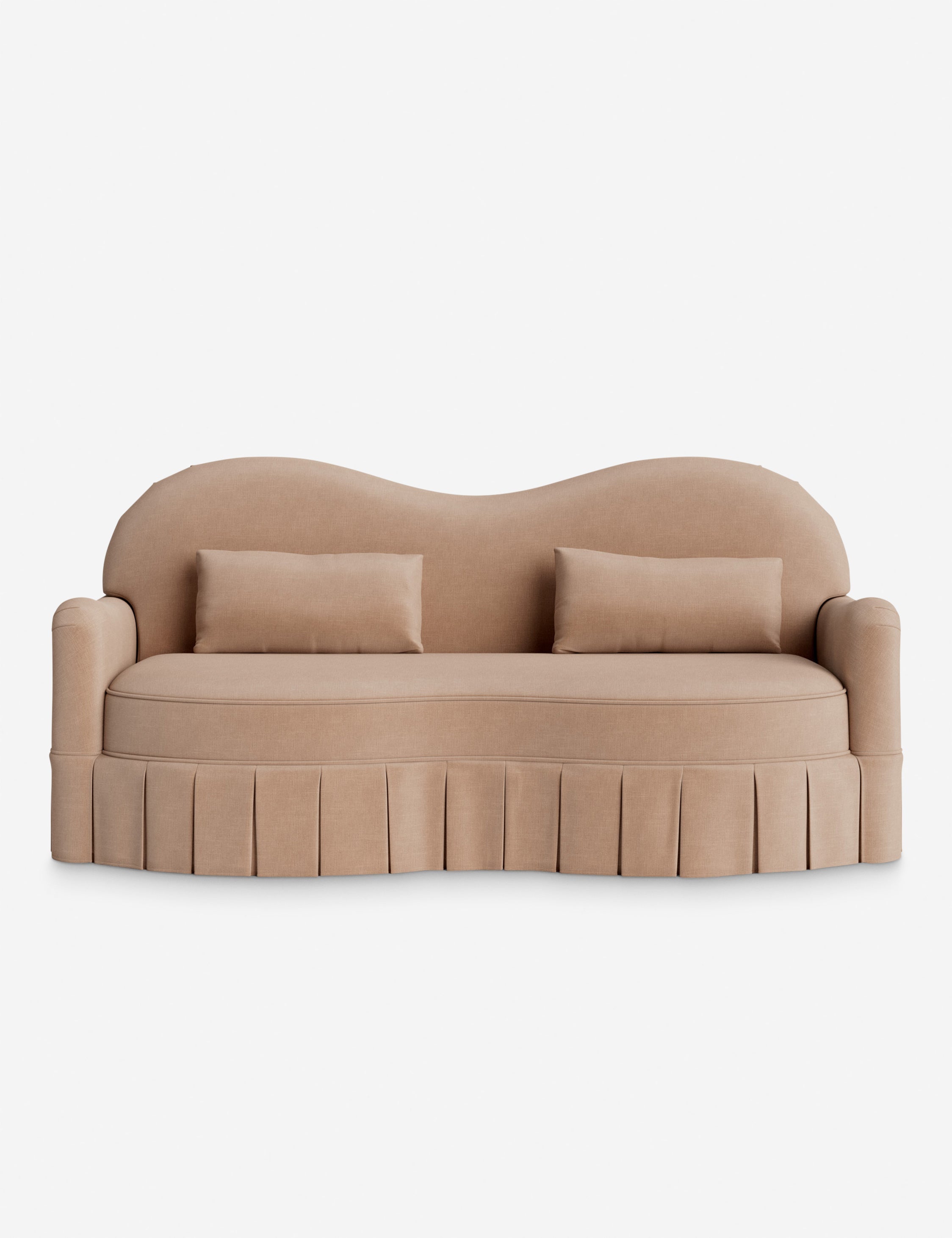 Lulu and Georgia Middleton Skirted Sofa by Ginny Macdonald - view 2