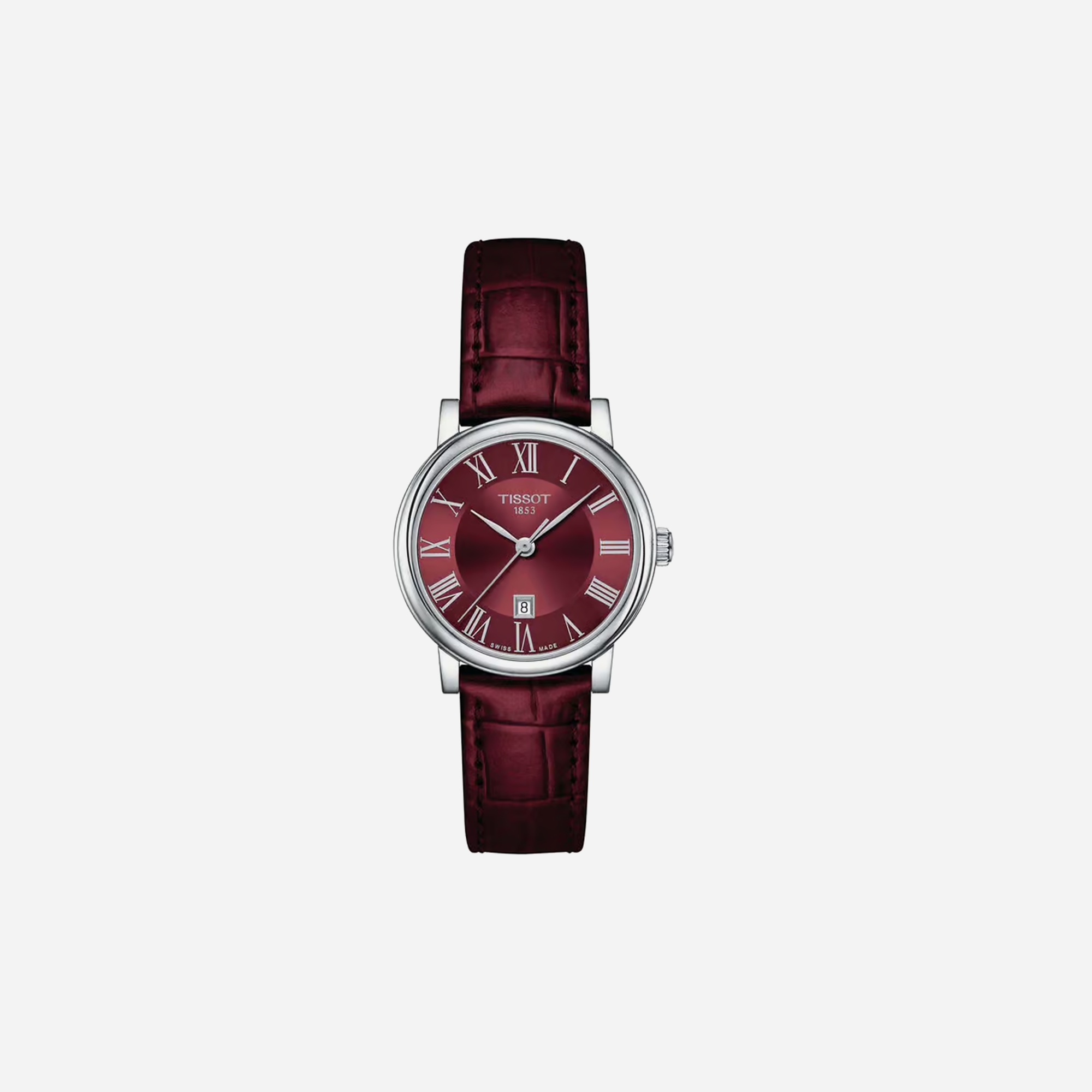 Tissot Carson Premium Lady Bordeaux Dial 30mm