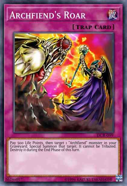 Yu-Gi-Oh! Archfiend's Roar - DCR-099 - Common - 1st Edition