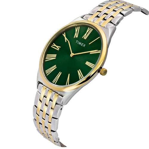 Timex Round Green Dial Analog Men's Watch 40mm TWEG27903 - view 2