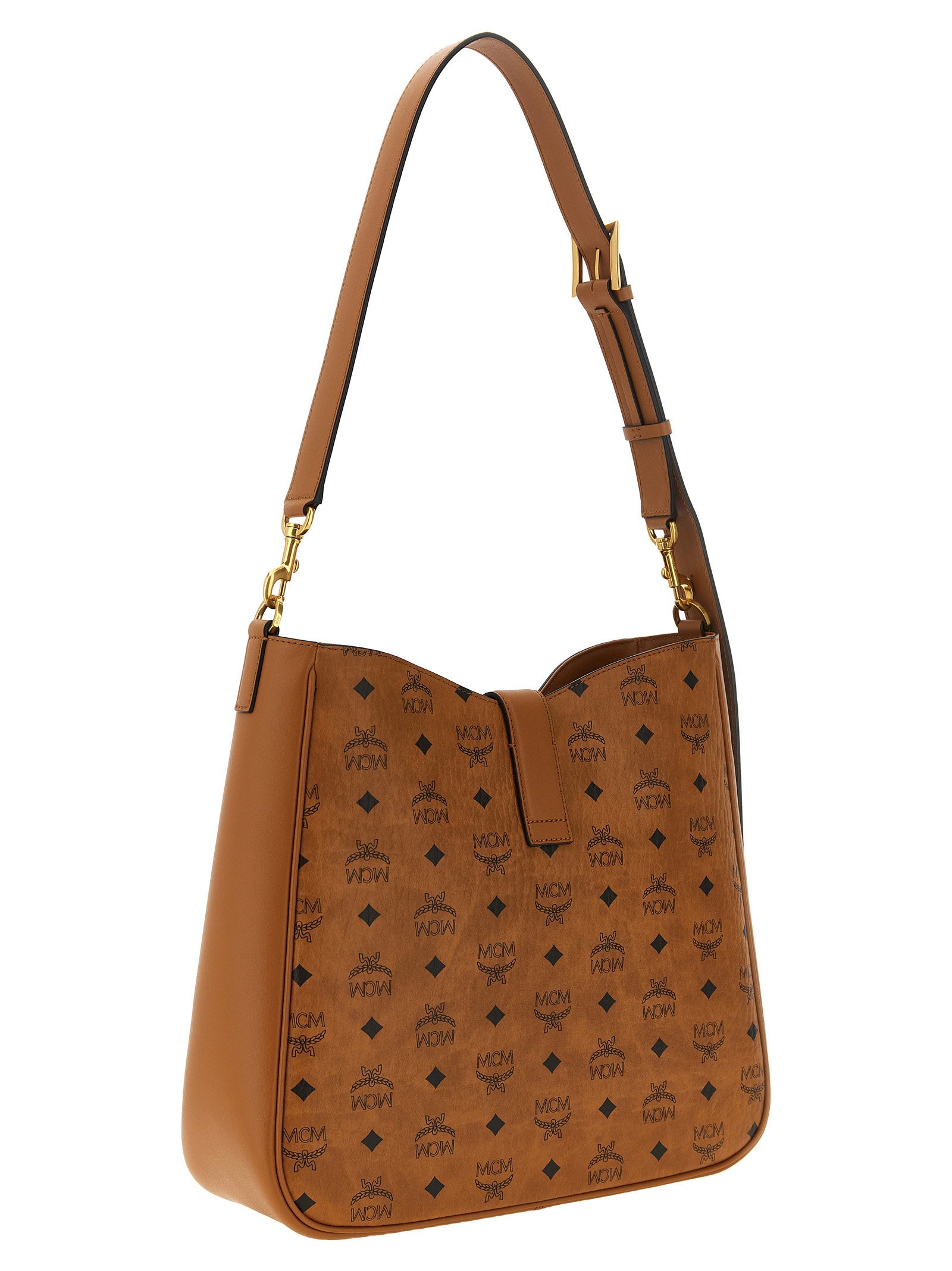 Mcm Tracy Large Shoulder Bag - view 2