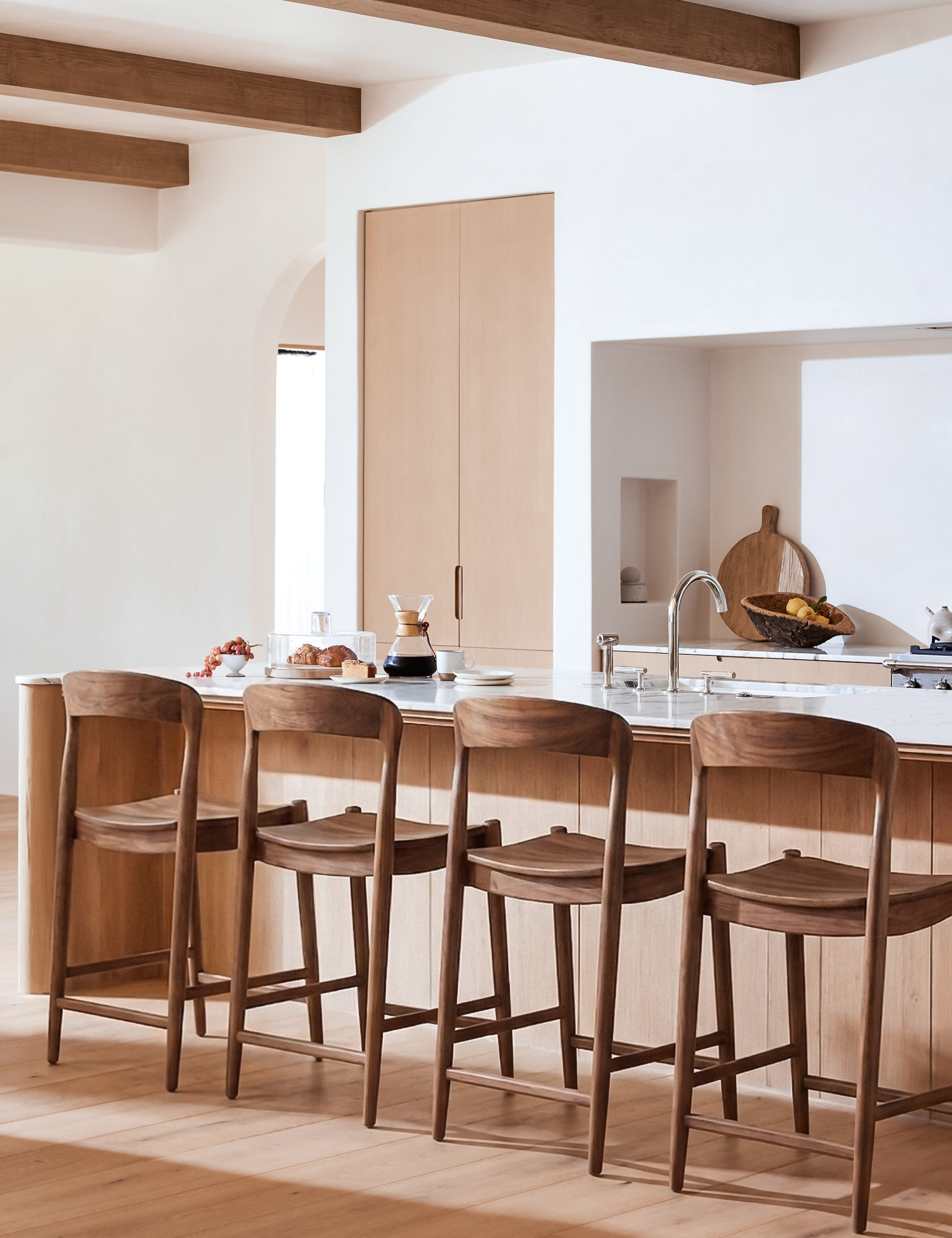 Lulu and Georgia Linley Counter Stool – Natural - view 2