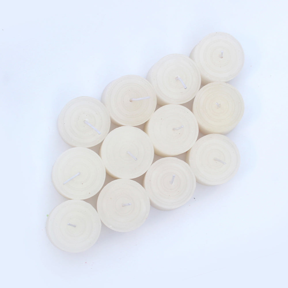 CRAFTLIPI Aromatic Pillar Perfumed Candles (Set Of 12) - view 2