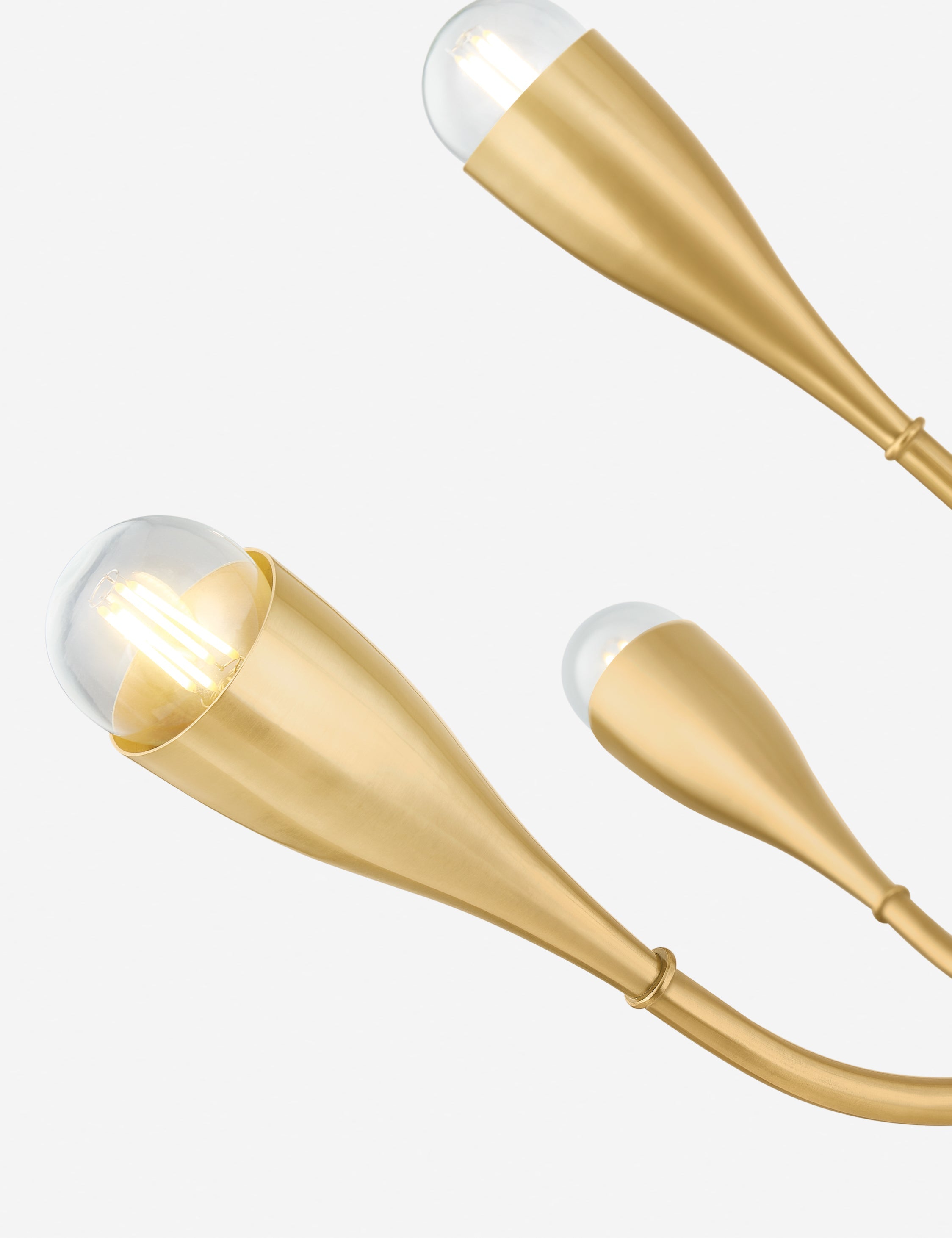 Lulu and Georgia Mabon Chandelier – Aged Brass - view 9