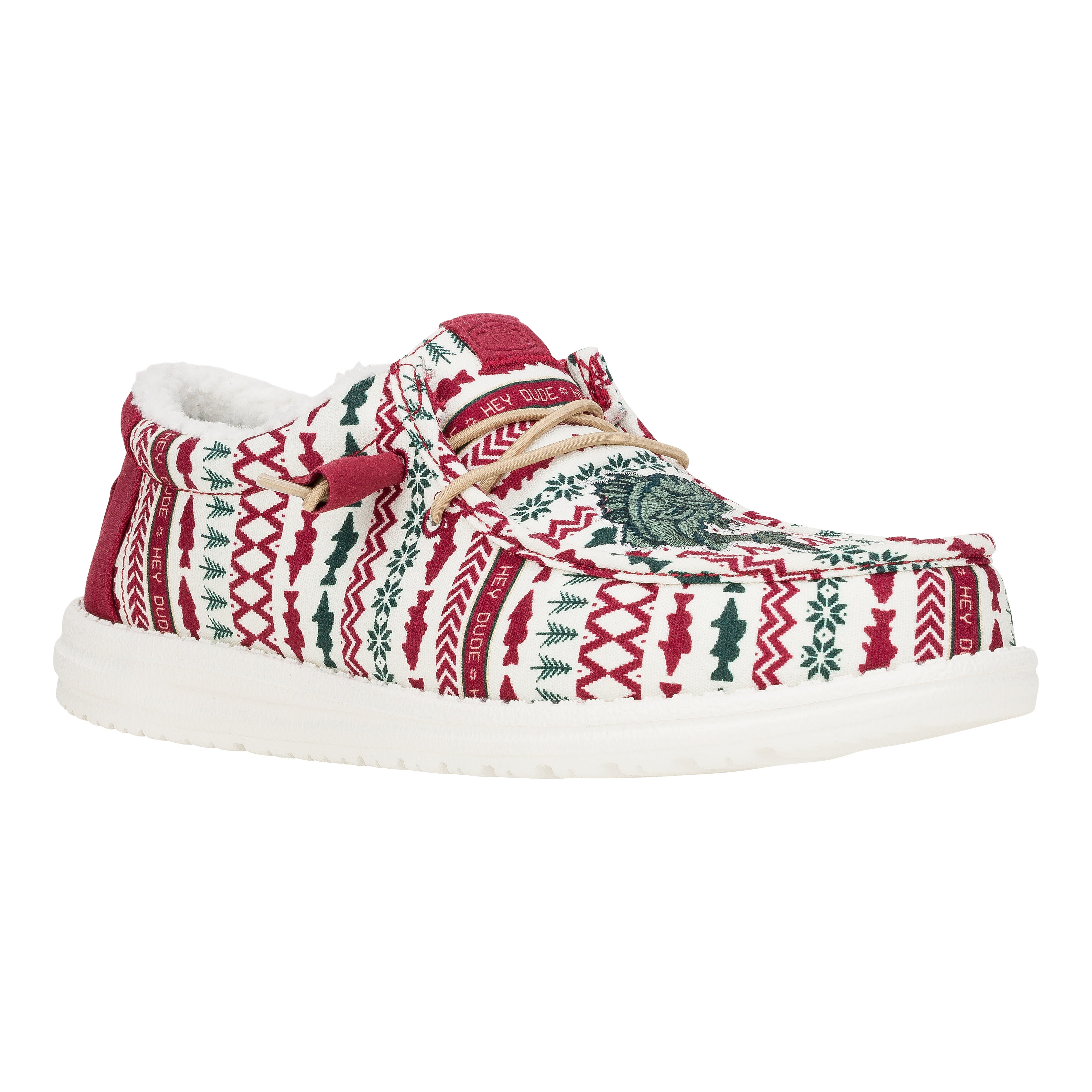HEYDUDE shoes Wally Merry Fishmas Sweater - Multi/Red - view 7
