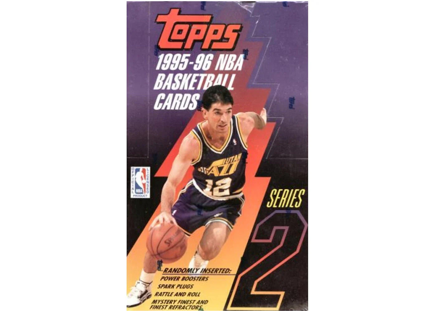 1995-96 Topps Series 2 Basketball Hobby Box