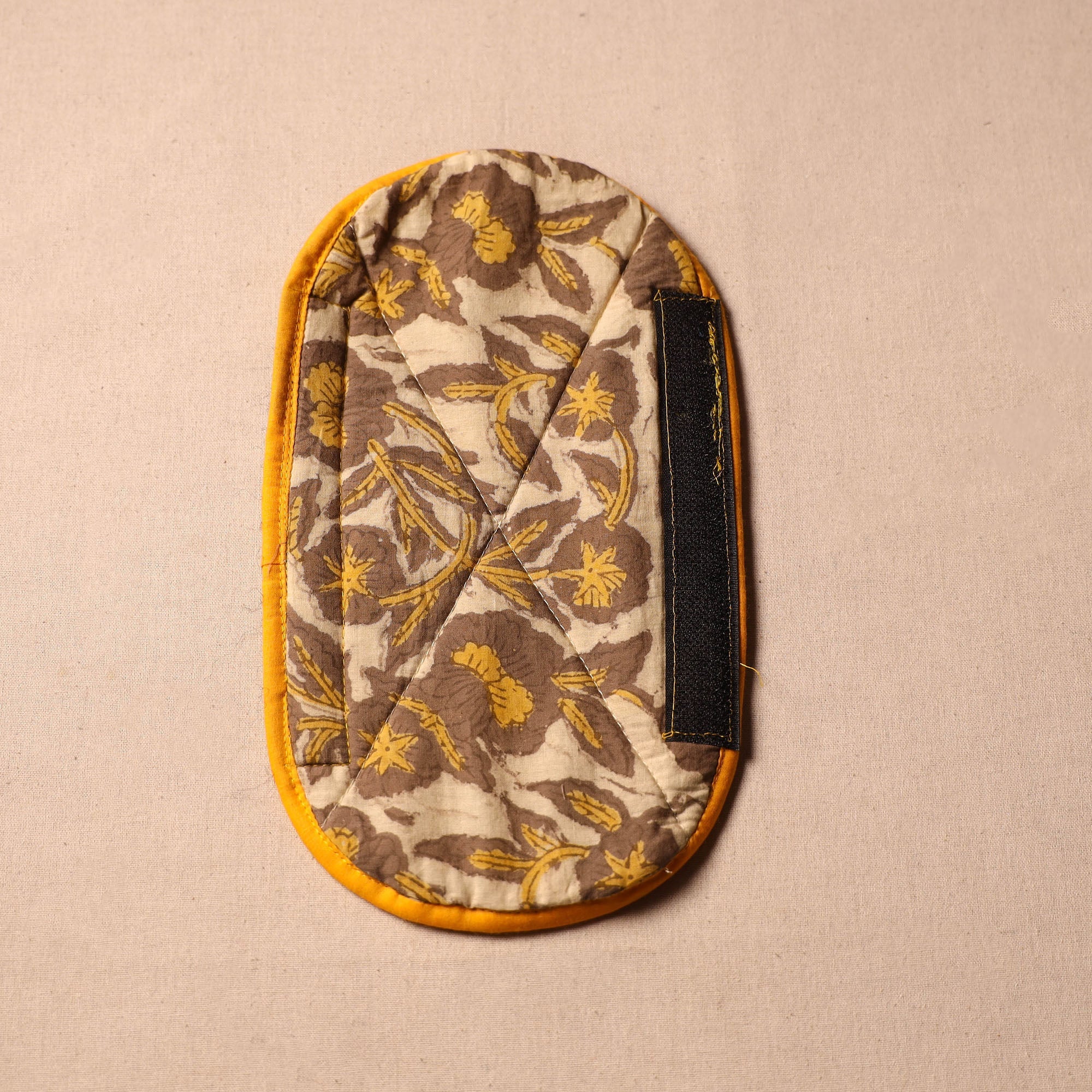 JALPARI Brown - Handmade Cotton Fridge Handle Cover 201 - view 2