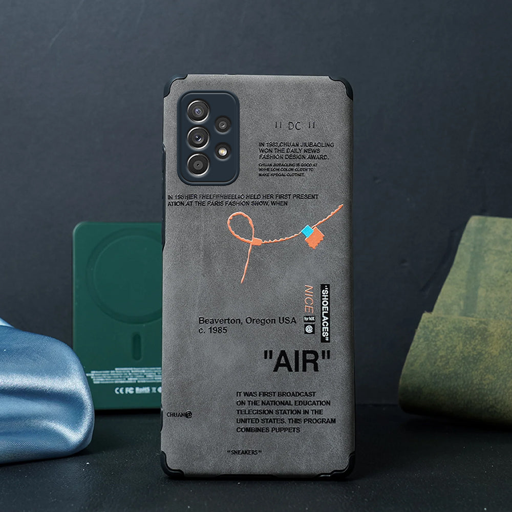 Samsung Galaxy Series Sneaker Label Leather Edge Case - view 15