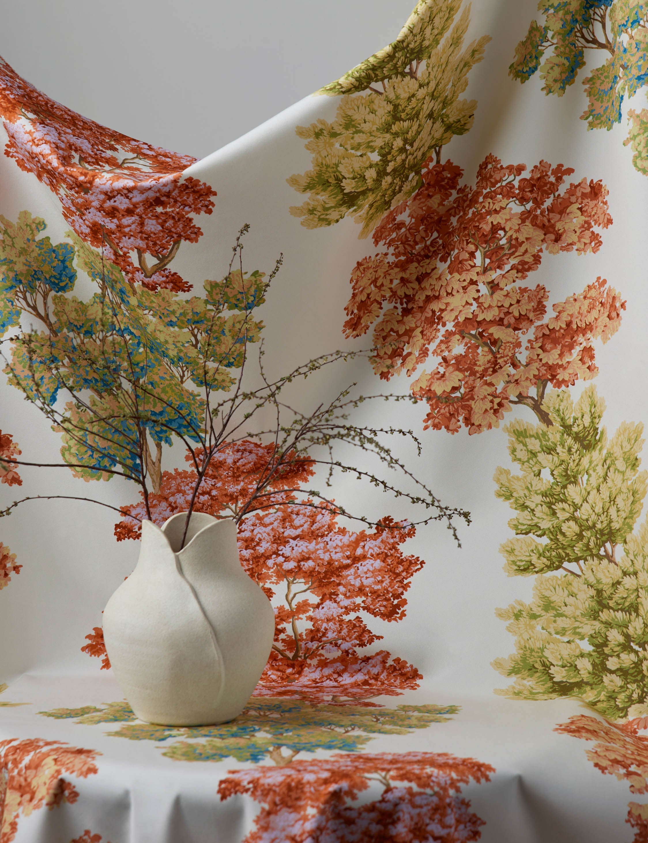 Lulu and Georgia Central Park Cotton Fabric by Scalamandré - view 3