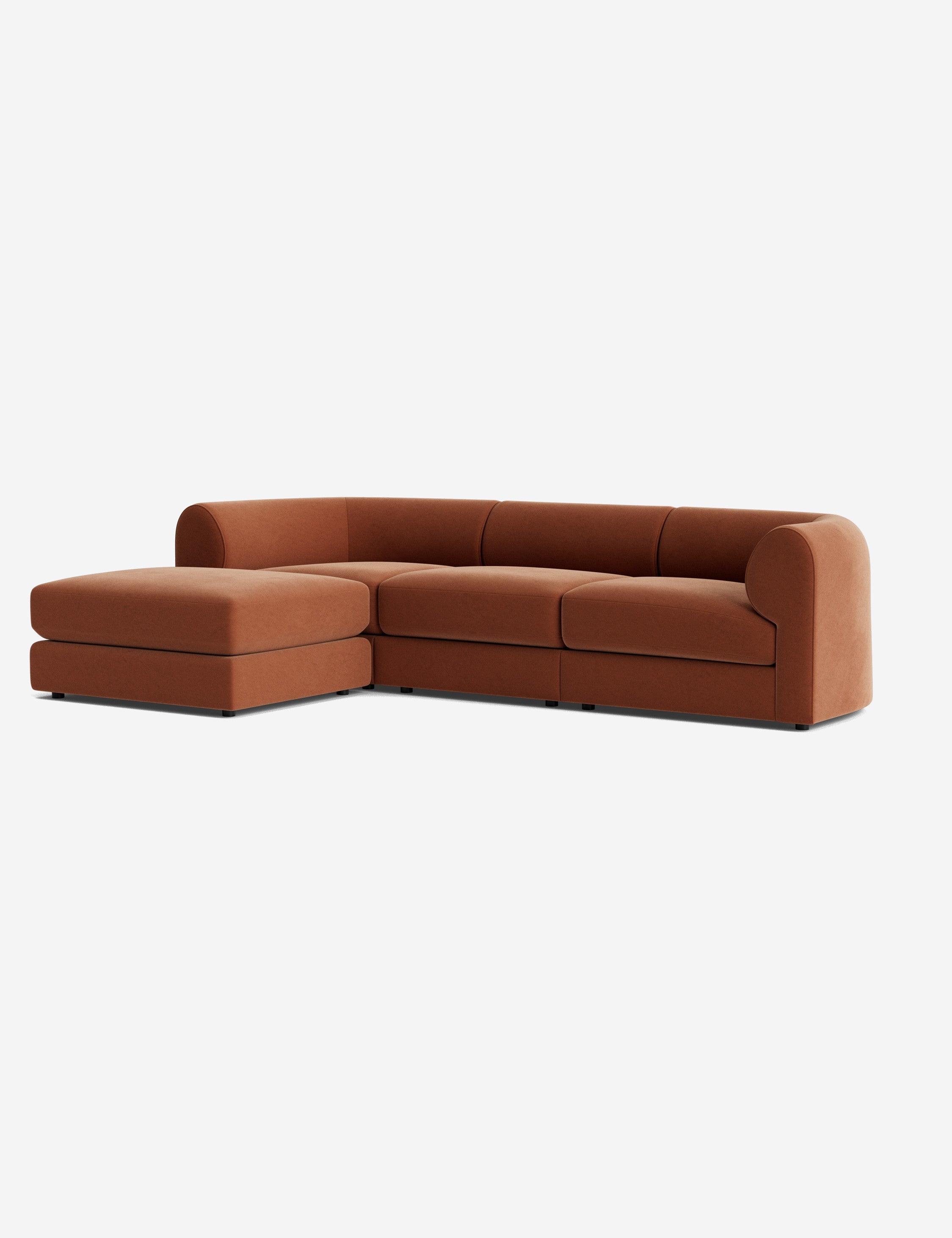 Lulu and Georgia Sergio Modular Sectional Sofa With Ottoman - view 188