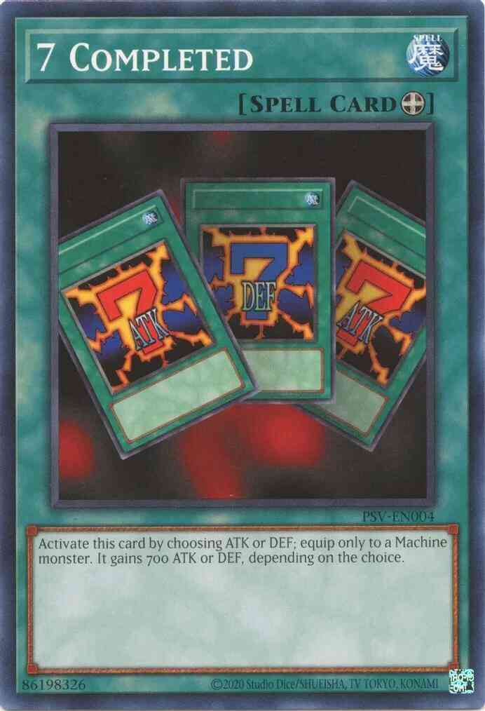Yu-Gi-Oh! 7 Completed - 25th Anniversary - PSV-EN004 - Common - Unlimited