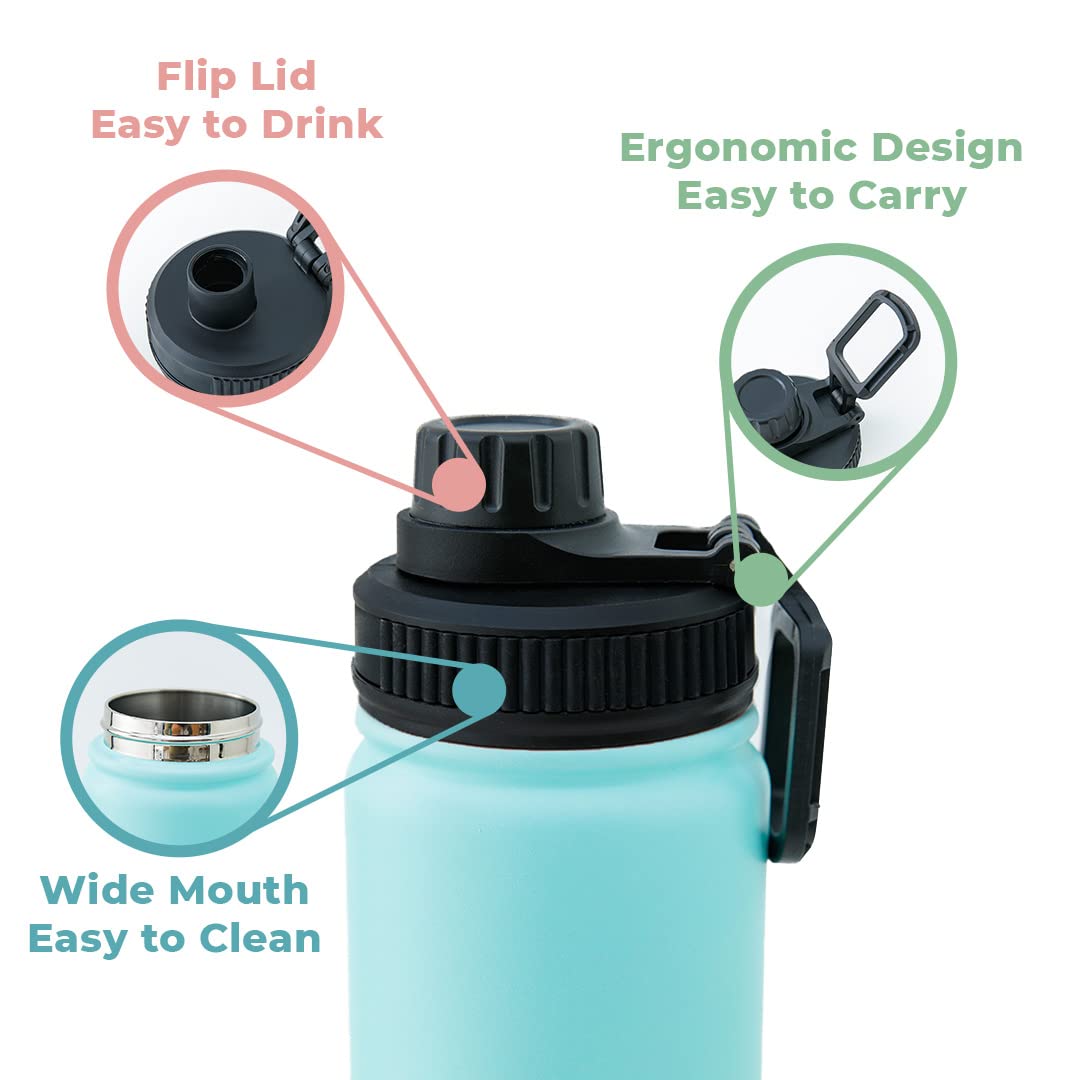 The Better Home Bolt | 710ml Stainless Steel Insulated Sipper Water Bottle|Thermos Hot and Cold Water Flask|Sipper Bottle for Adults and Kids|Steel Bo - view 5