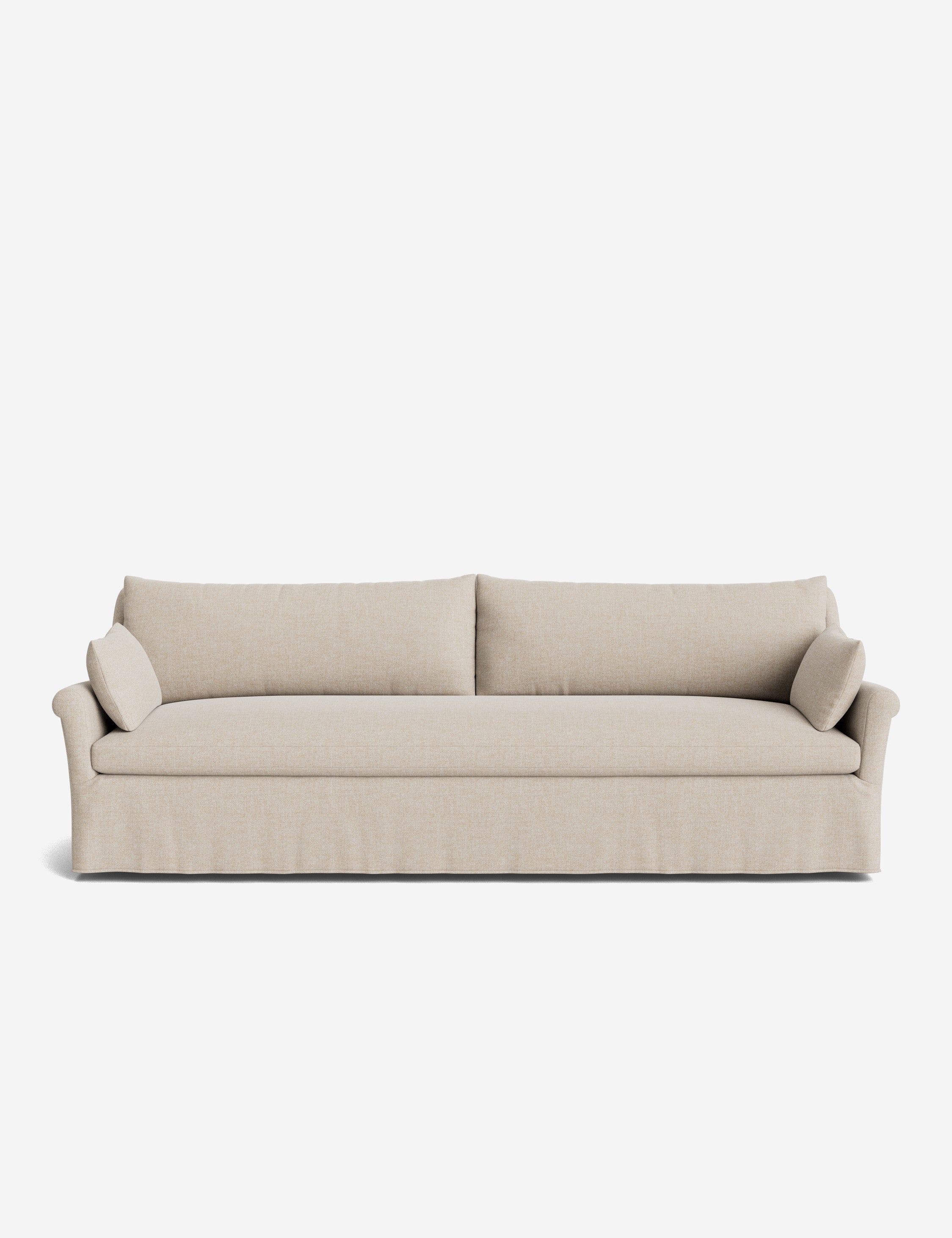 Lulu and Georgia Portola Rolled Arm Slipcover Sofa - view 63