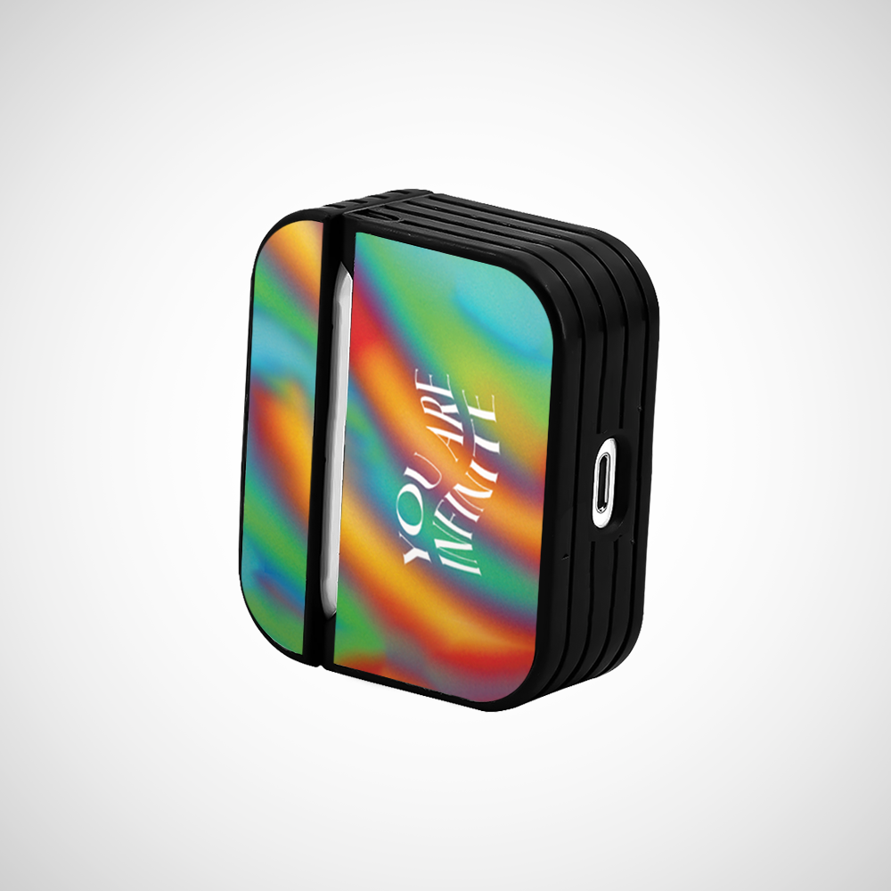 Cover It Up You are infinite Glass Airpods Pro Case Covers - view 3