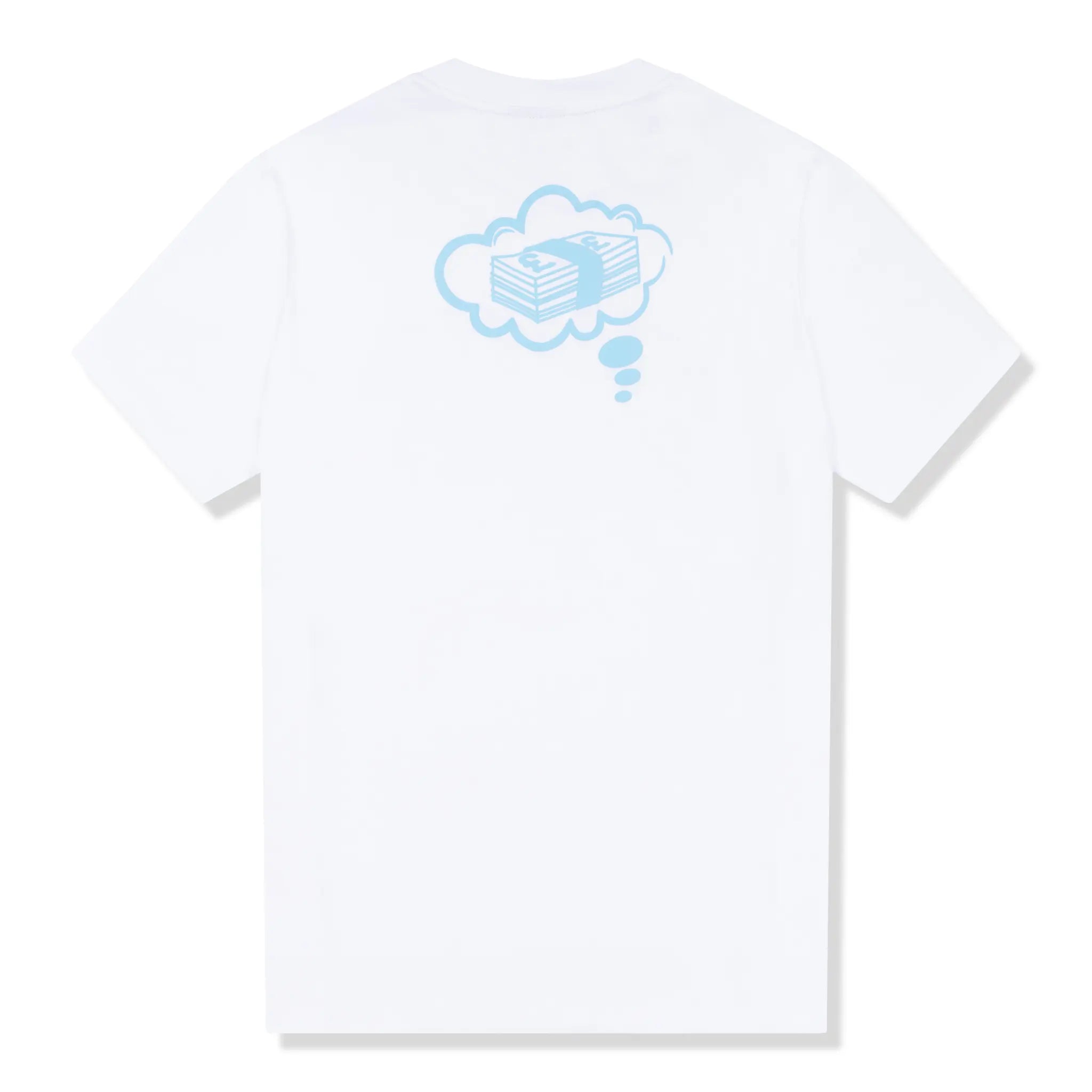 Fully Paid Dreams White Sky Blue Oversized T Shirt - view 2