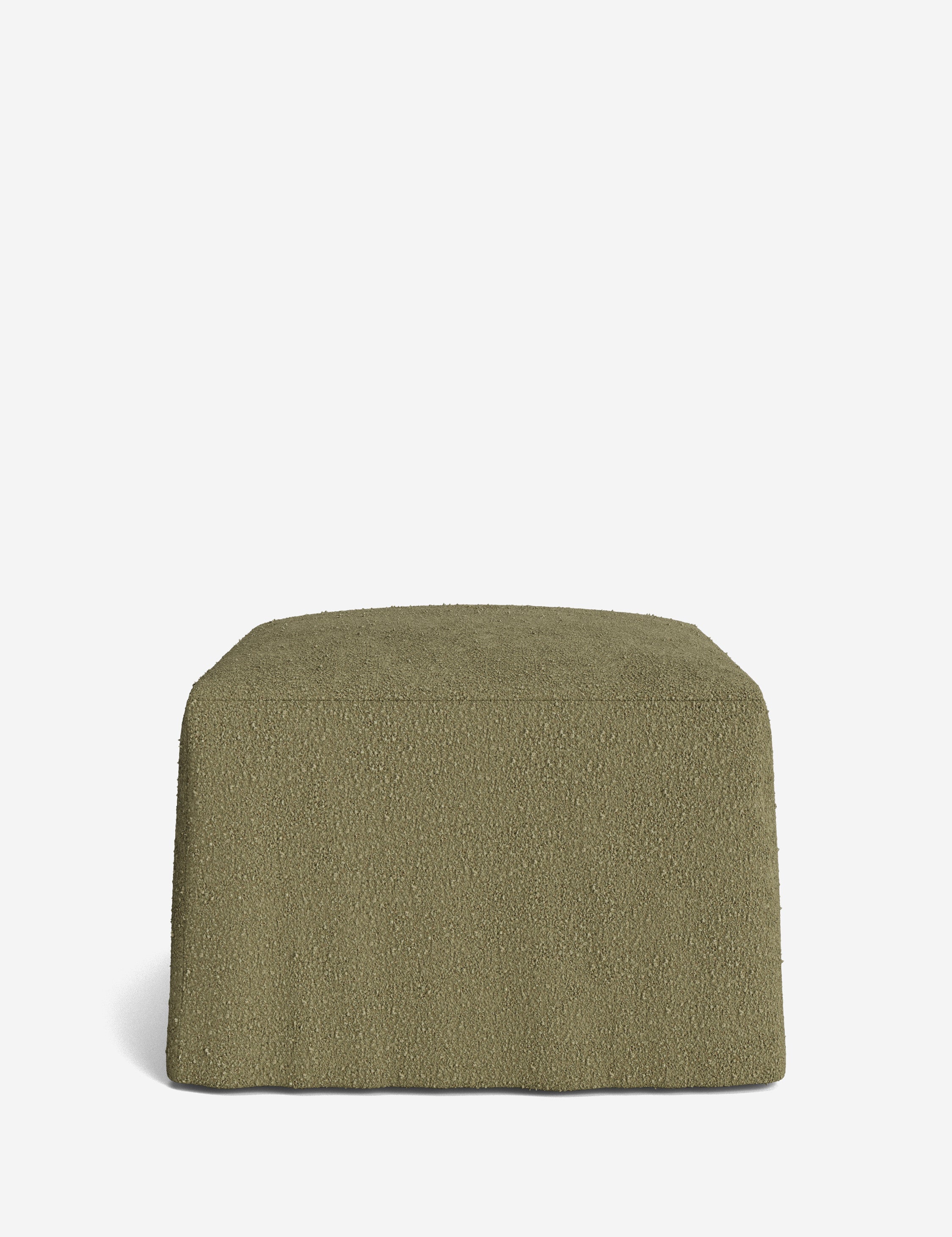 Lulu and Georgia Portola Slipcover Ottoman - view 116